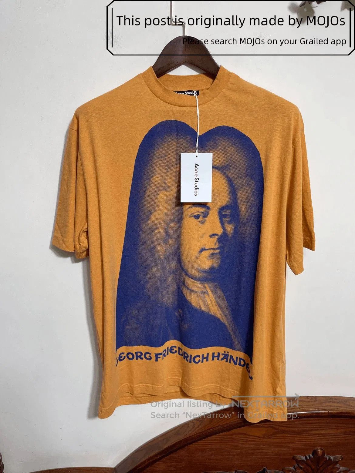Acne Studios Acne Studios Musician Print Oversized Tee. Size US XS / EU 42 / 0 - 1 Thumbnail