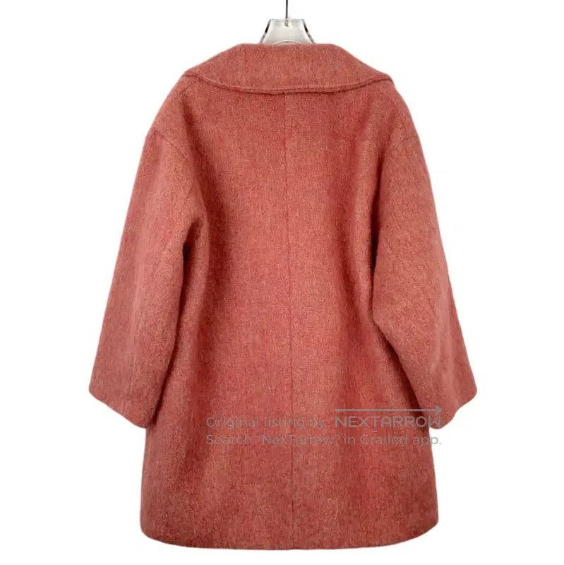Max Mara MaxMara Red Mohair Women's Coat . Size M / US 6-8 / IT 42-44 - 2 Thumbnail