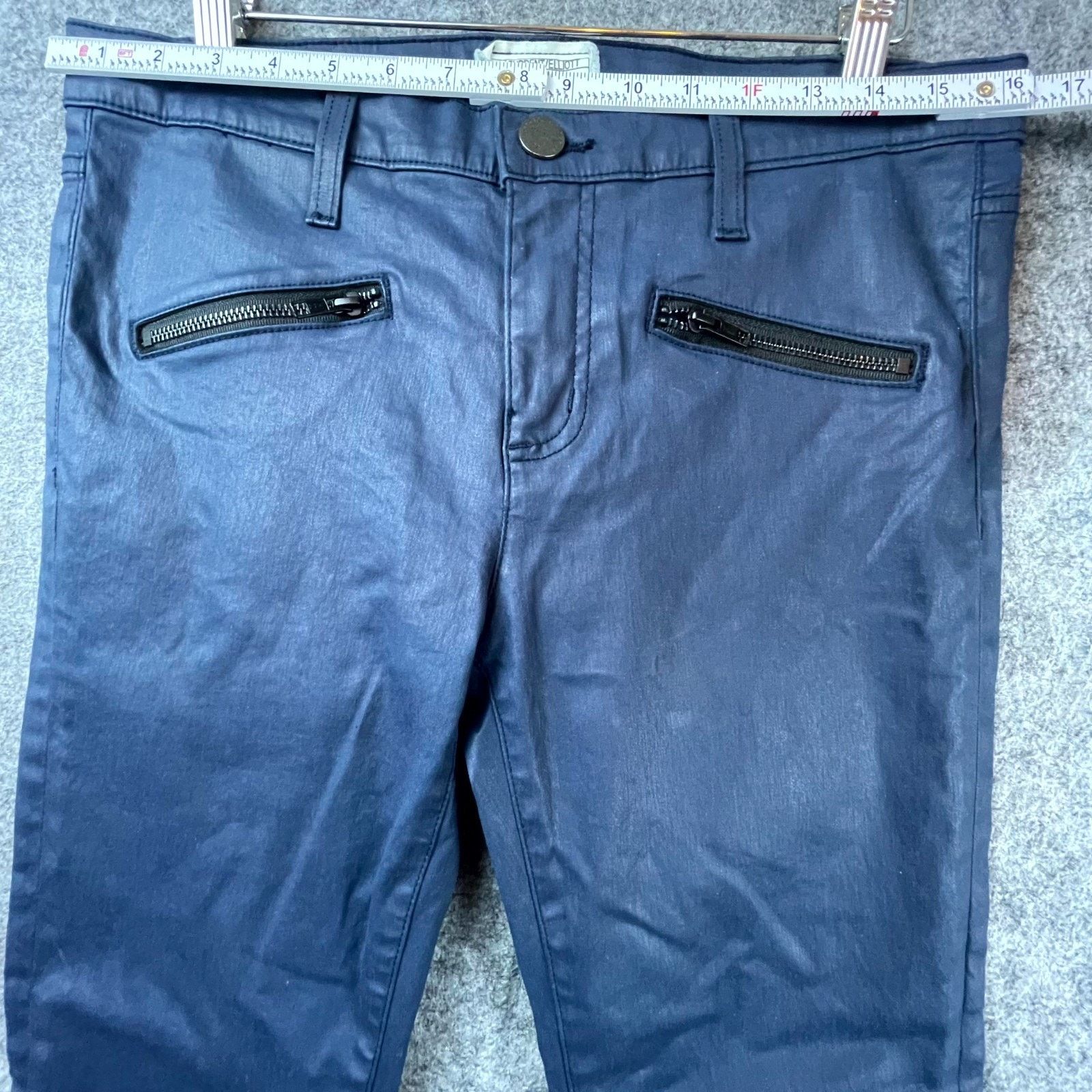 Current/Elliot Current/Elliott Jeans Womens 30 The Soho Zip Stiletto Skinny Size 30" / US 8 / IT 44 - 5 Thumbnail