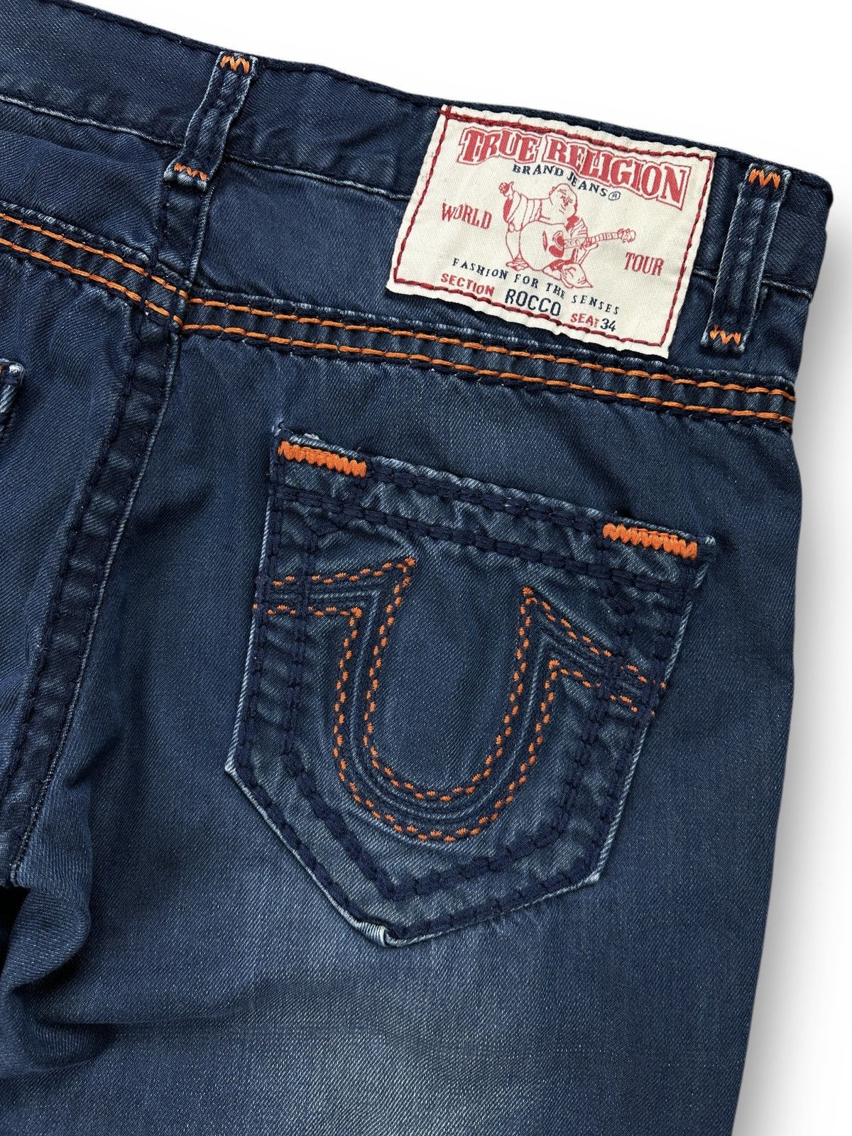 True Religion Vintage Y2K True Religion Rocco Jeans Made In USA Size US 32 / EU 48 - 5 Thumbnail