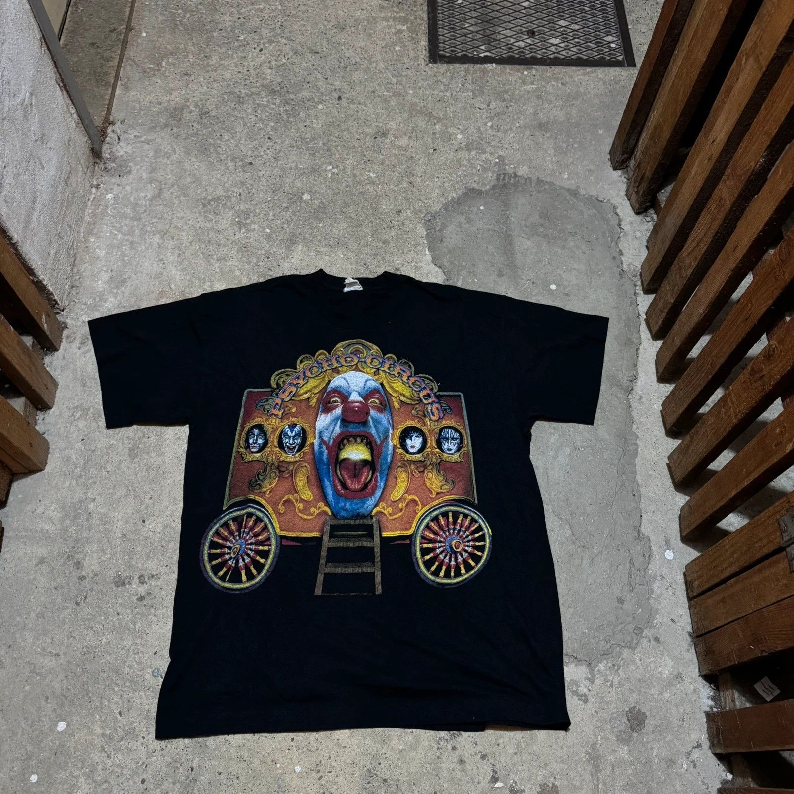 Band Tees Vintage Kiss psycho circus 90‘ t-shirt Size US XL / EU 56 / 4 - 1 Thumbnail