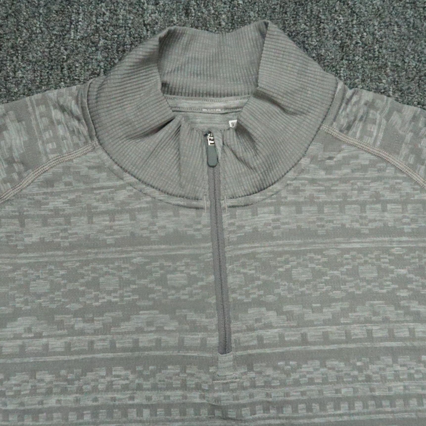 Lululemon VINTAGE not applicable. Title: Lululemon Rest Less Pullover Women's Casual Shirt 1/4 Zip Gray Medium Sweatshirt Activewear Women Size M / US 6-8 / IT 42-44 - 2 Thumbnail