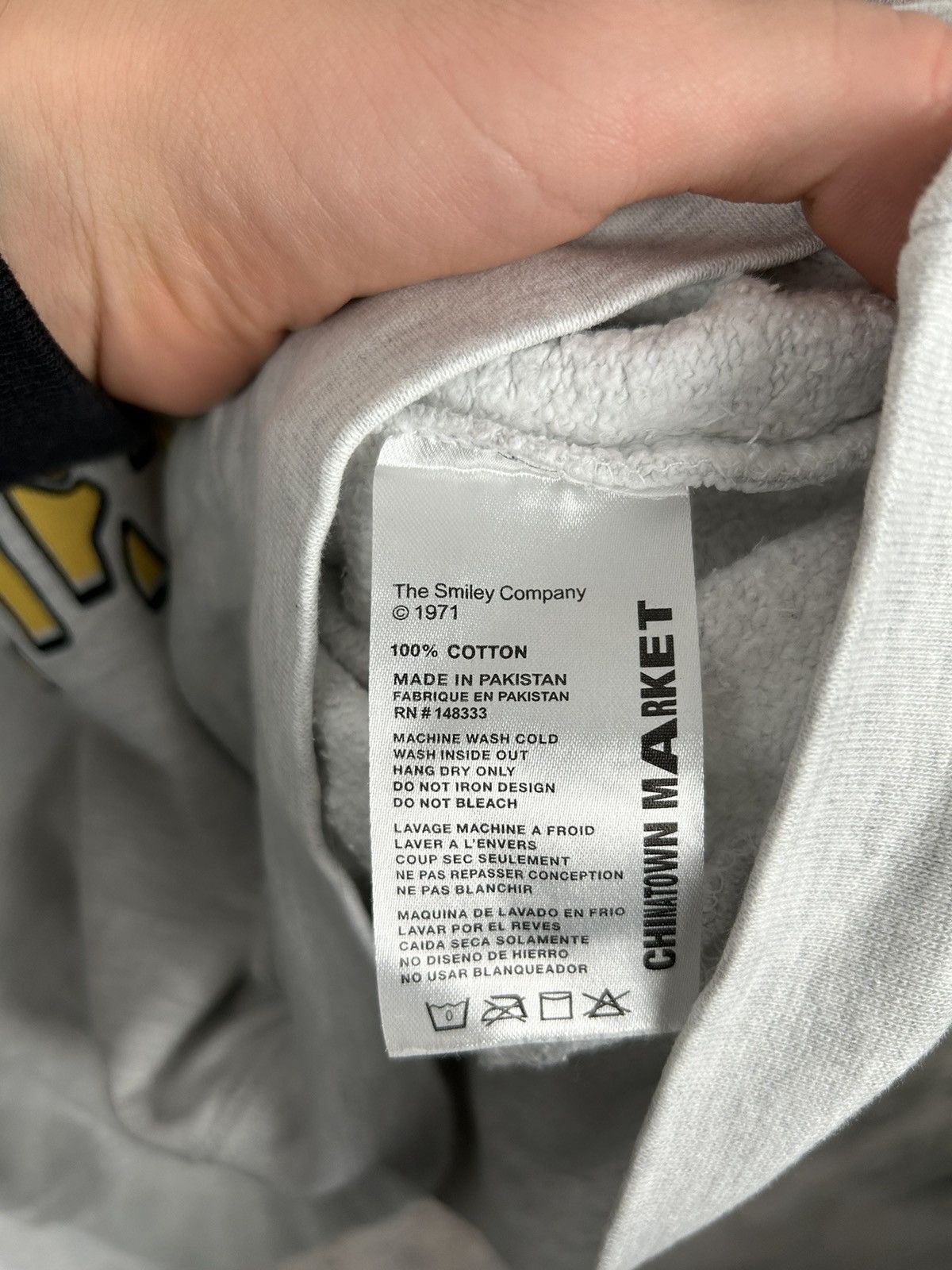 Vintage Chinatown Market x Smiley Graphic Crewneck Hype Streetwear Size US XL / EU 56 / 4 - 5 Thumbnail