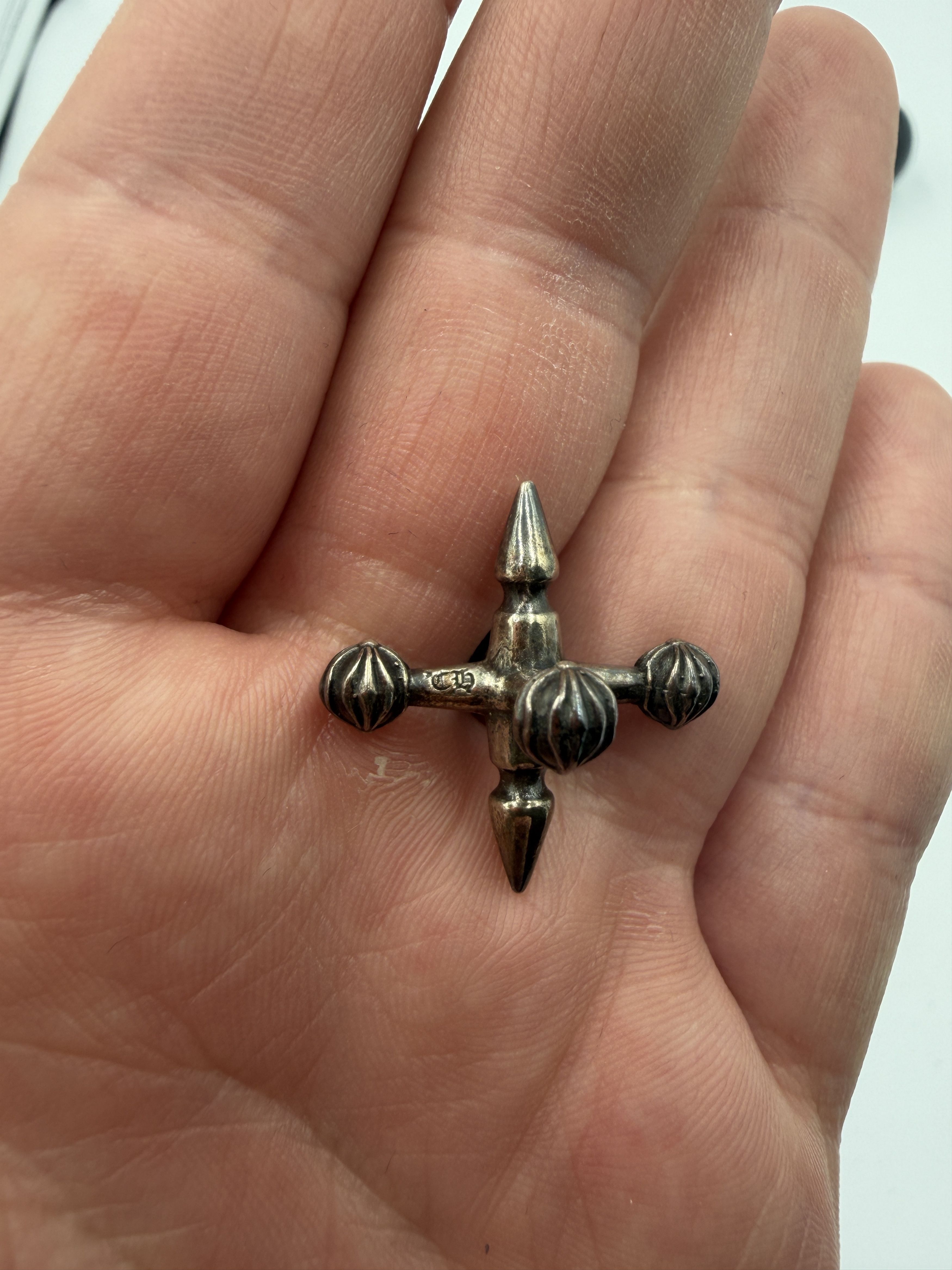 Chrome Hearts Chrome Hearts Silver Jacks Game Set Size ONE SIZE - 3 Thumbnail