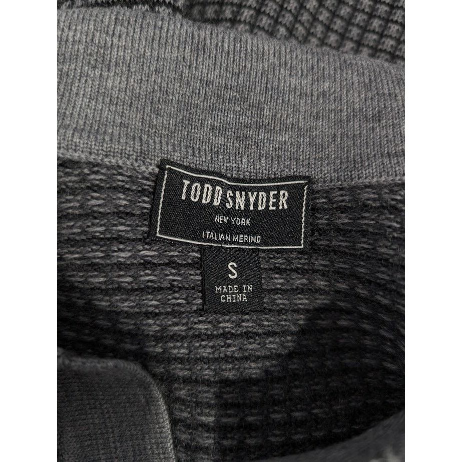 Todd Snyder o1rshd1 CC20 Long Sleeve Polo Shirt in Gray Size US S / EU 44-46 / 1 - 14 Thumbnail