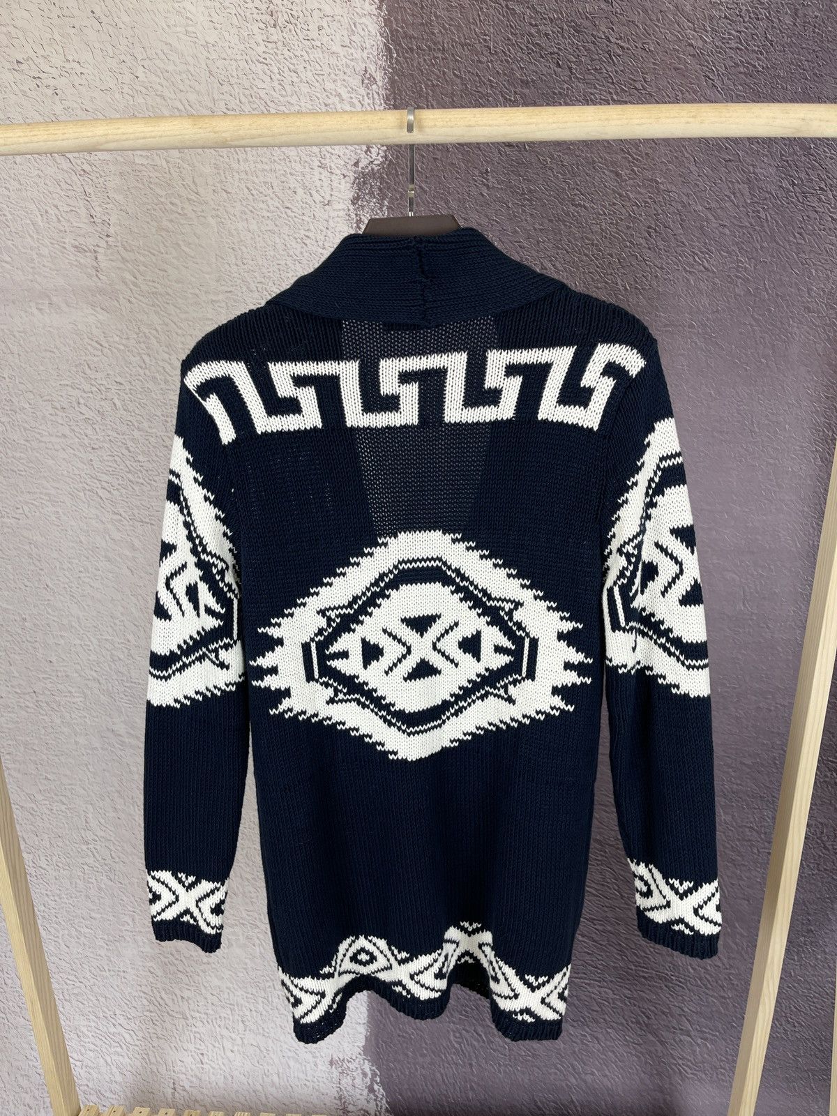 Altea Altea for Care of Carl Aztec pattern knitted cardigan Size US S / EU 44-46 / 1 - 2 Thumbnail