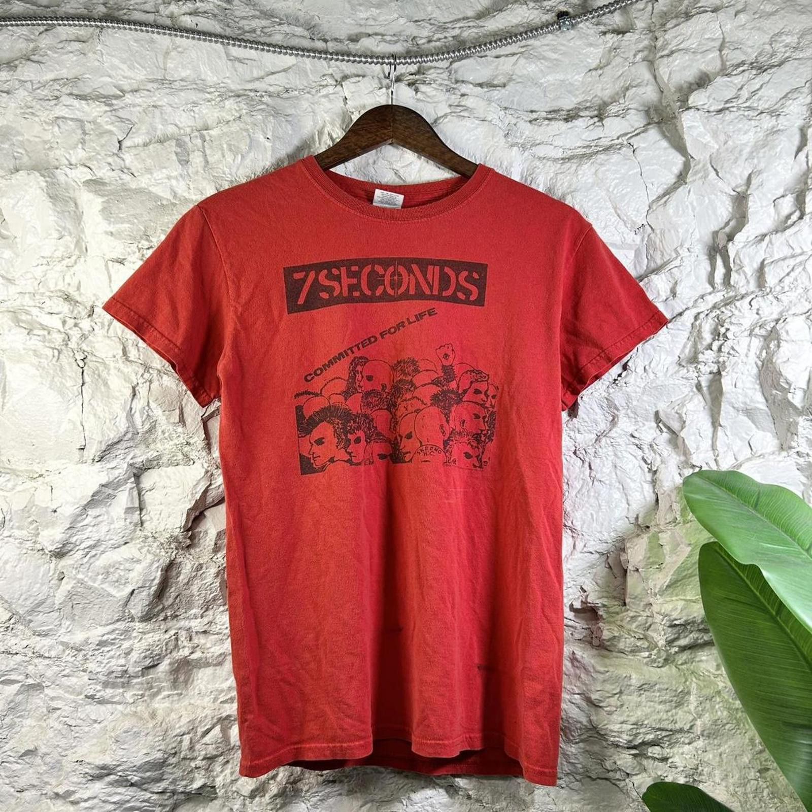 Other VTG 7 Seconds “Committed For Life” Tee Size Small Size US S / EU 44-46 / 1 - 1 Thumbnail