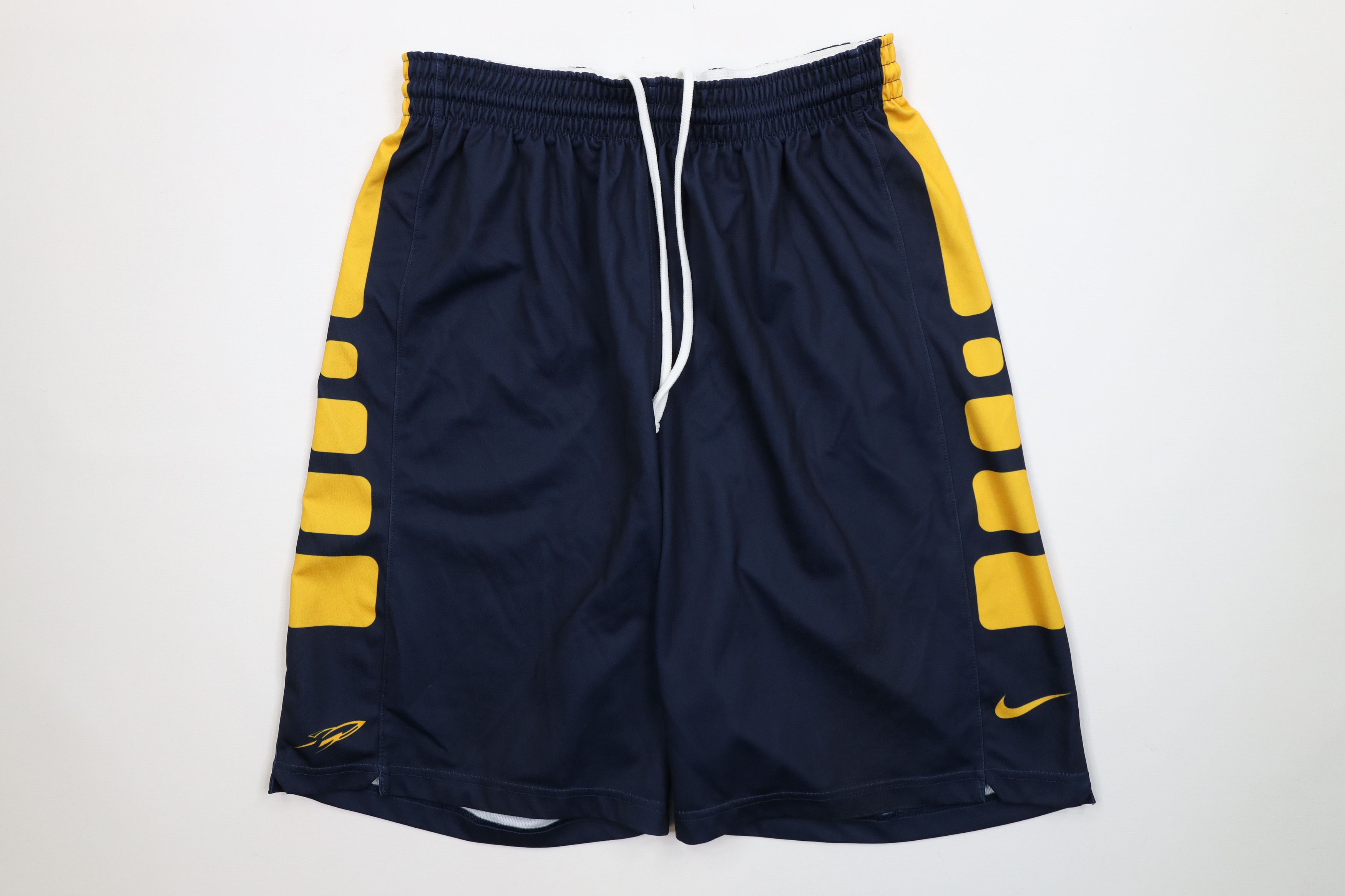 Nike Nike Game Worn University of Toledo Basketball Shorts Blue Size US 32 / EU 48 - 1 Thumbnail