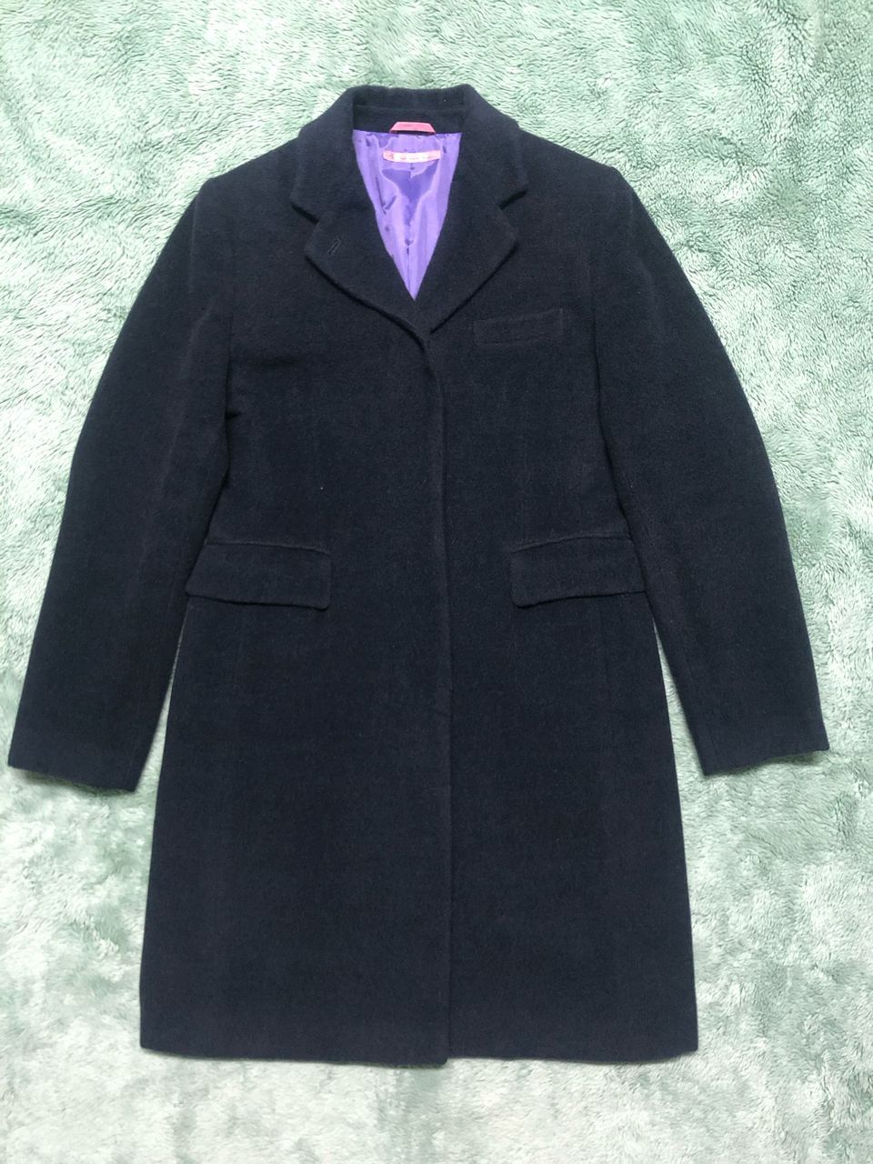 Paul Smith × Vintage VINTAGE PAUL SMITH WOMEN LONG COAT WOOL COAT JACKET Size M / US 6-8 / IT 42-44 - 1 Thumbnail