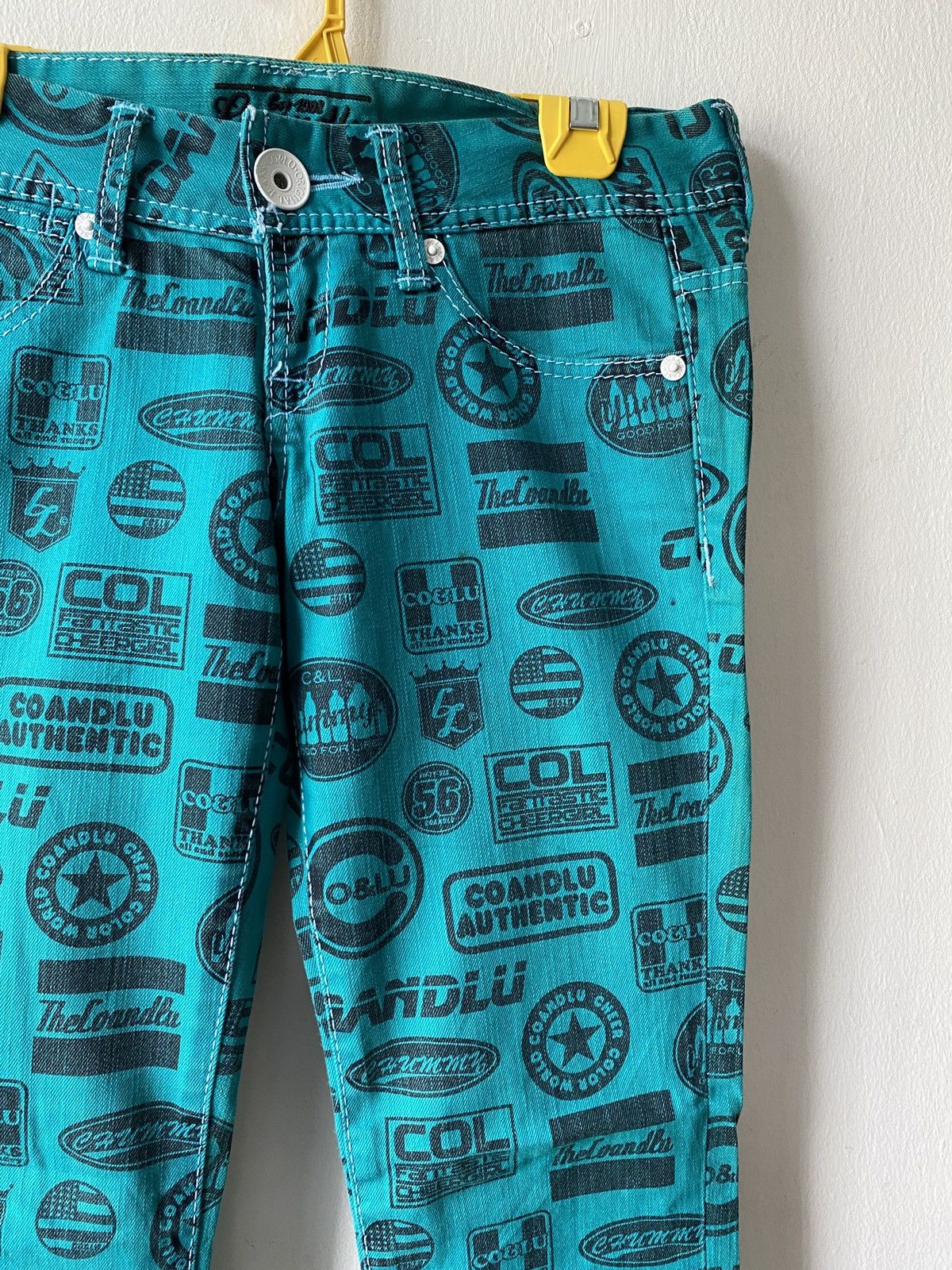 Hysteric Glamour × Japanese Brand Japanese Brand Co & Lu Fullprint Design Denim Size US 30 / EU 46 - 7 Thumbnail