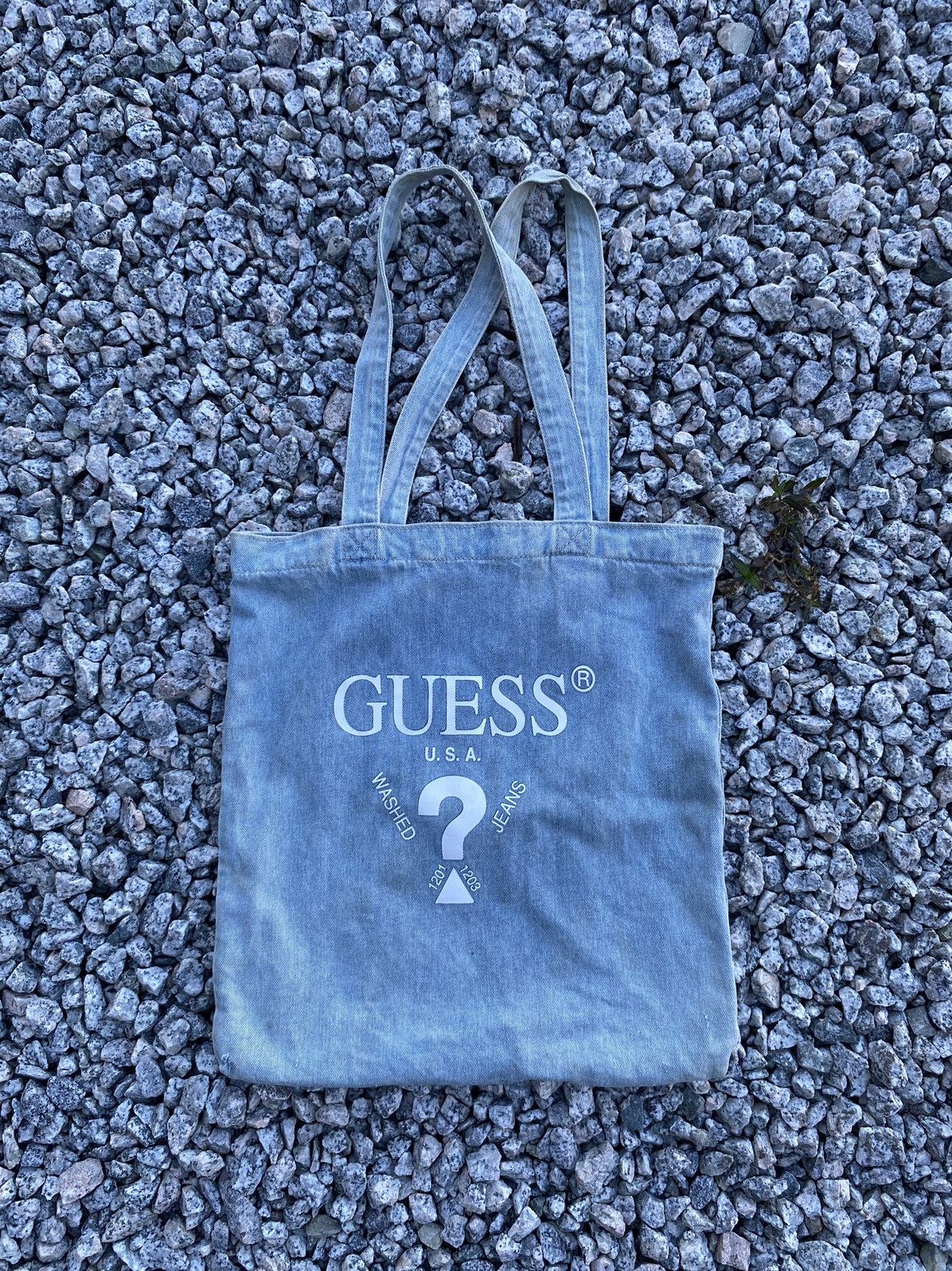 Vintage Guess Jeans Sling Tote Bag Unisex Vintage Vtg Size ONE SIZE - 1 Thumbnail