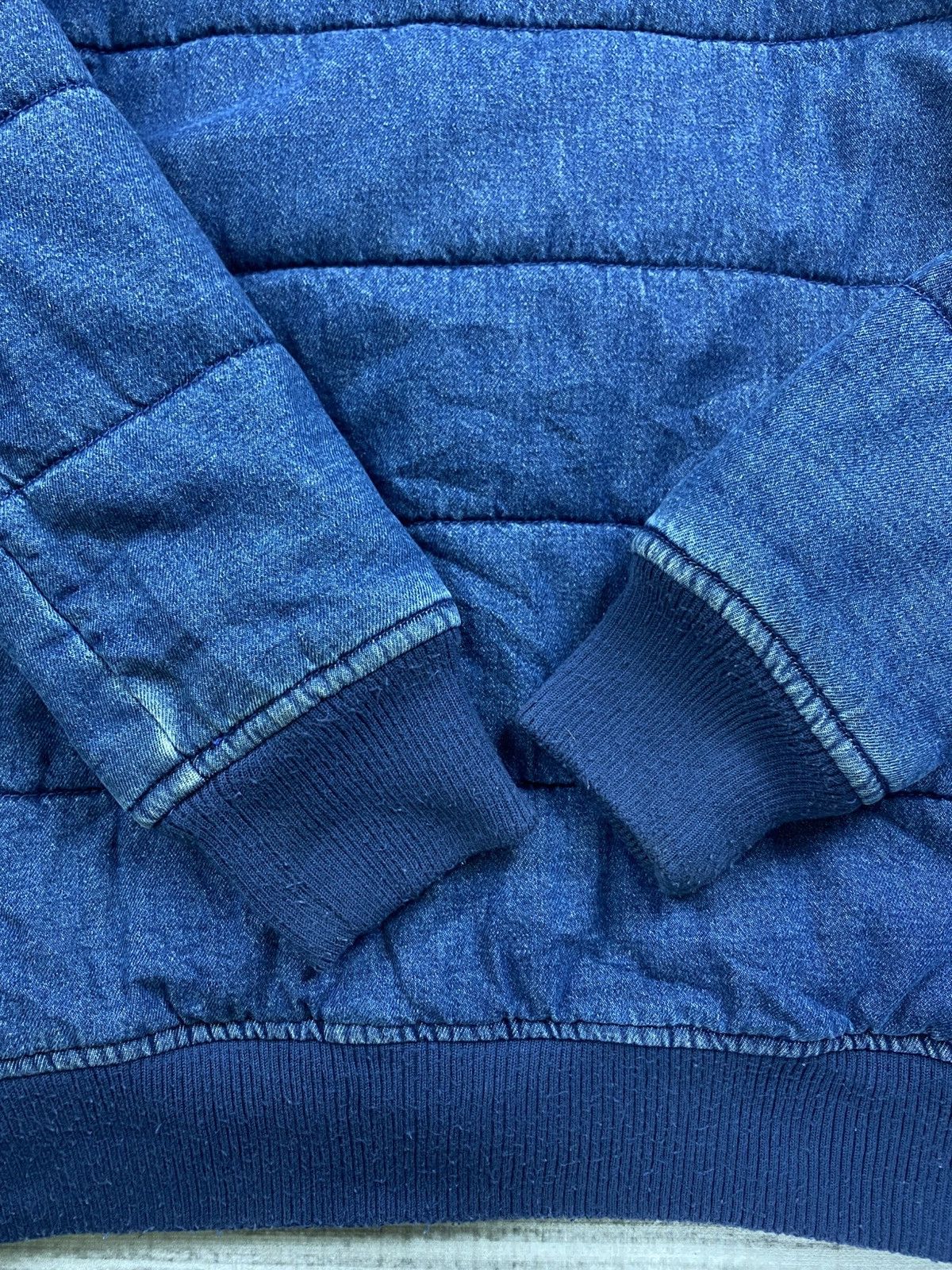 Japanese Brand × Vintage Vintage Rodeo Crown Blue Denim Puffer Down Jacket Size US M / EU 48-50 / 2 - 9 Thumbnail