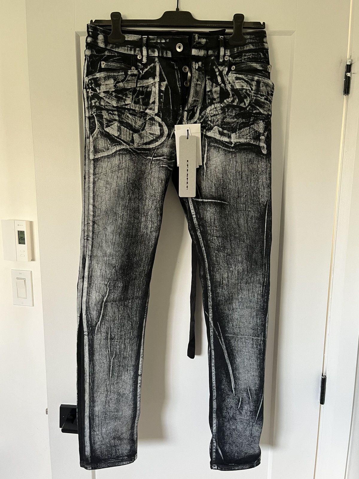 Rick Owens × Rick Owens Drkshdw RICK OWENS Tyrone Cut Painted