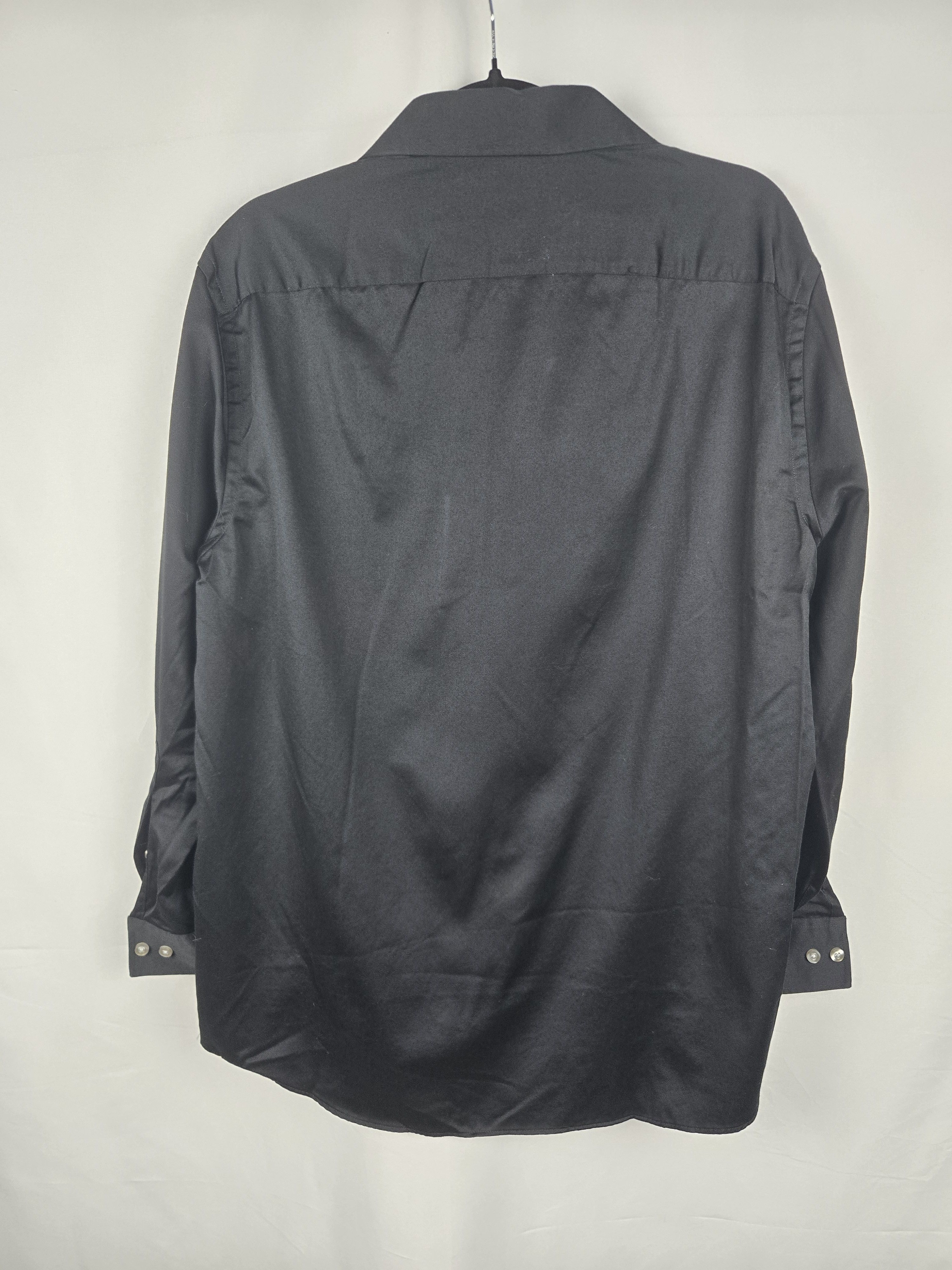 Michael Kors Michael Kors Black Dress Shirt Regular Fit Size US L / EU 52-54 / 3 - 2 Thumbnail