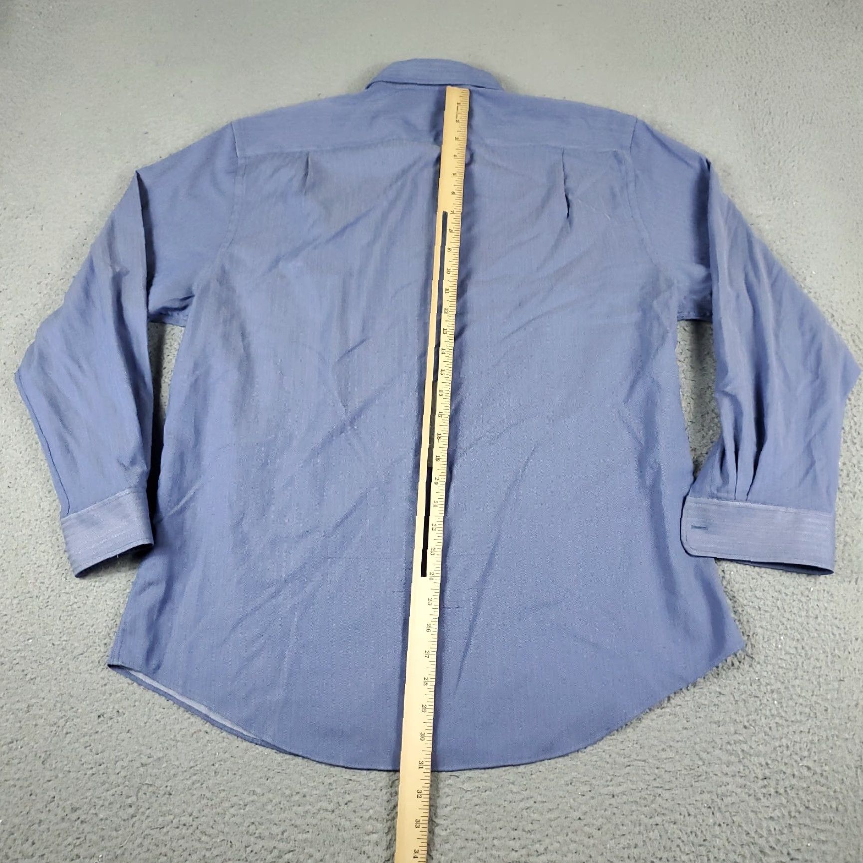 Tommy Hilfiger VINTAGE Tommy Hilfiger Shirt Men's XL Blue Casual Button Up Long Sleeve Size US XL / EU 56 / 4 - 3 Thumbnail