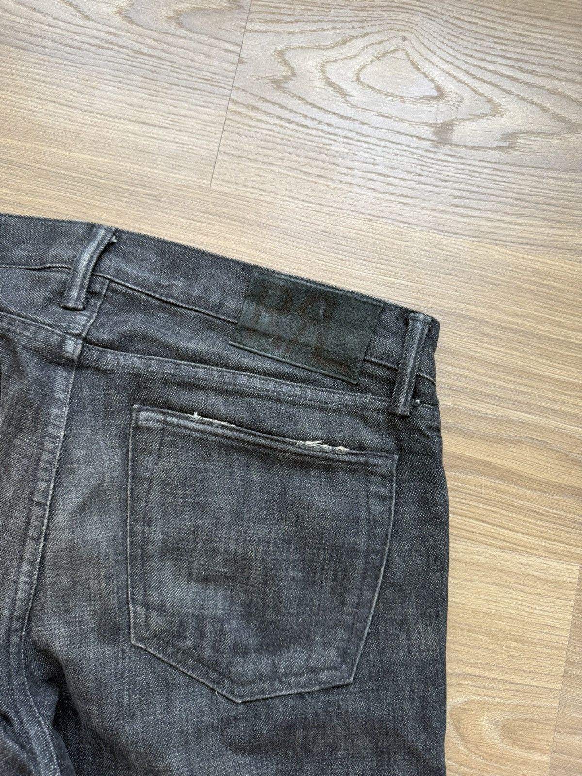 RRL Ralph Lauren RRL Men’s Slim Narrow Jeans, Sz 30 X 32, Black wash Size US 30 / EU 46 - 11 Thumbnail