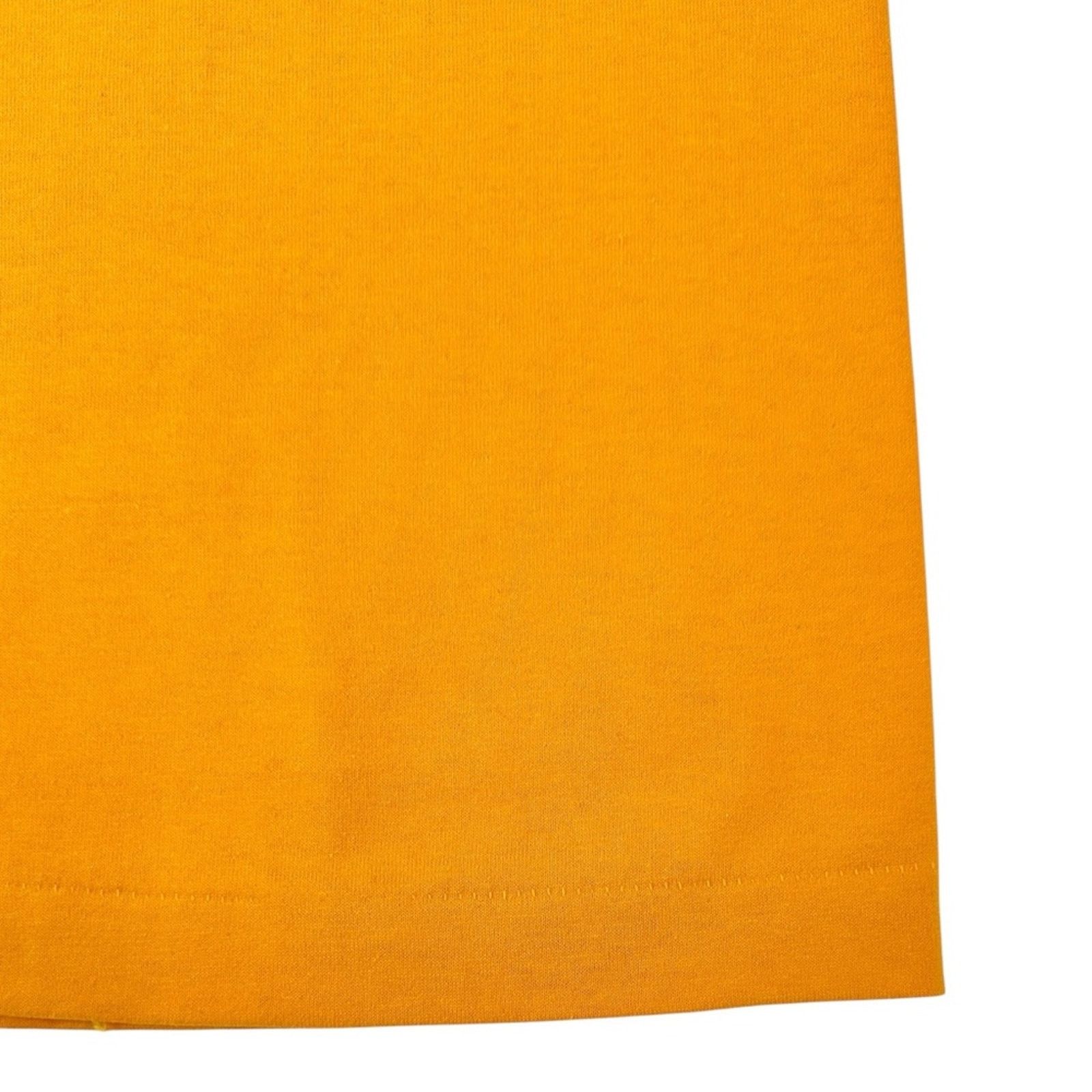Vintage 1982 RARE Single Stitch Yellow Orange Capitalism Tee Size US L / EU 52-54 / 3 - 4 Thumbnail