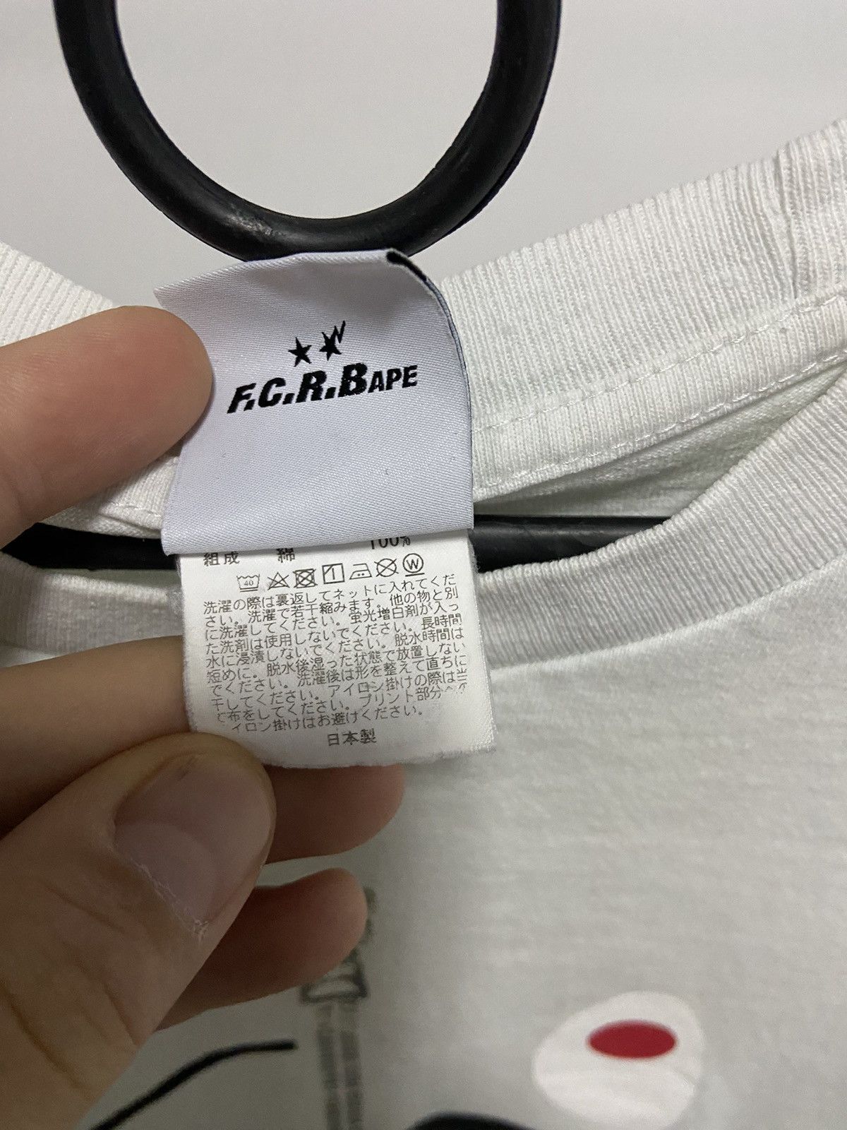 Bape Bape fcrbape big logo t shirt vintage skate Size US M / EU 48-50 / 2 - 6 Thumbnail