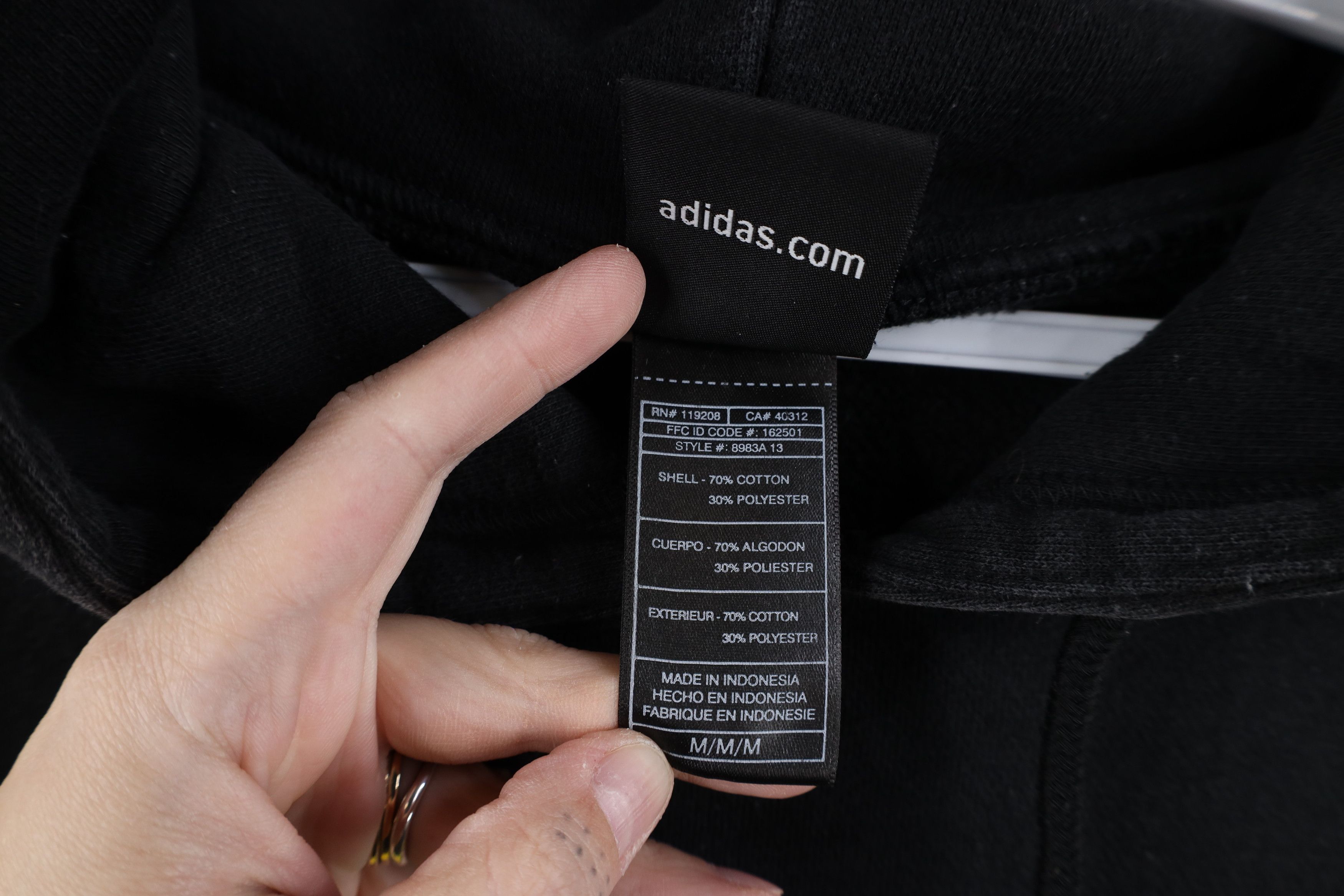Adidas Vintage Y2K Adidas University of Michigan Football Hoodie Size US M / EU 48-50 / 2 - 9 Thumbnail