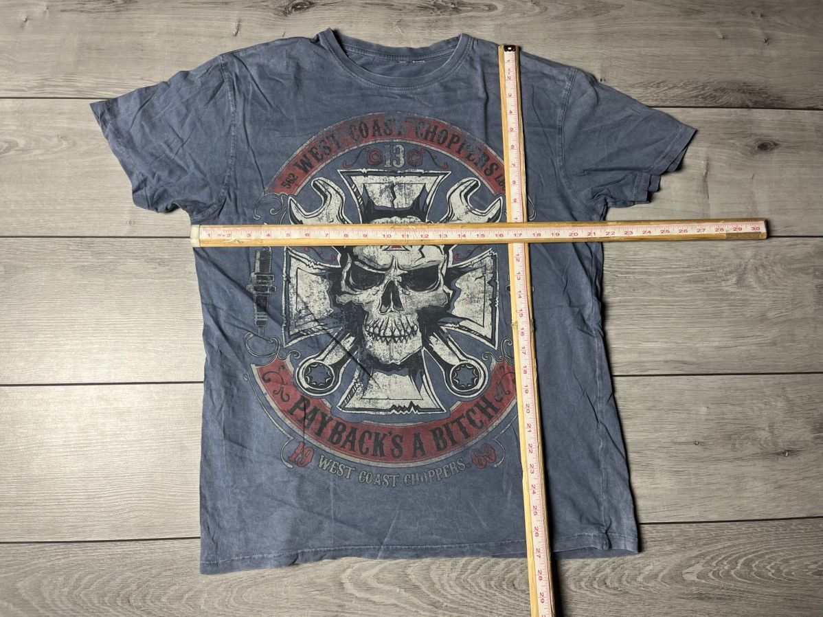 West Coast Choppers West Coast Choppers Mechanic T-Shirt Vintage Blue Size US L / EU 52-54 / 3 - 5 Thumbnail