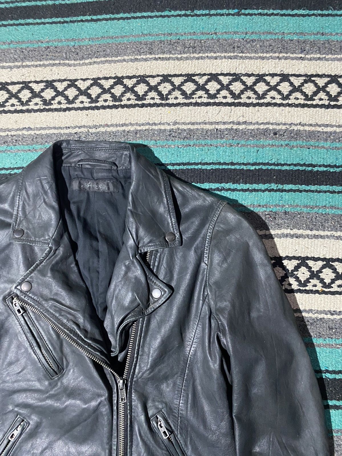 If Six Was Nine 2000s AmericanRags - Ramones Biker Jacket Size US S / EU 44-46 / 1 - 7 Thumbnail