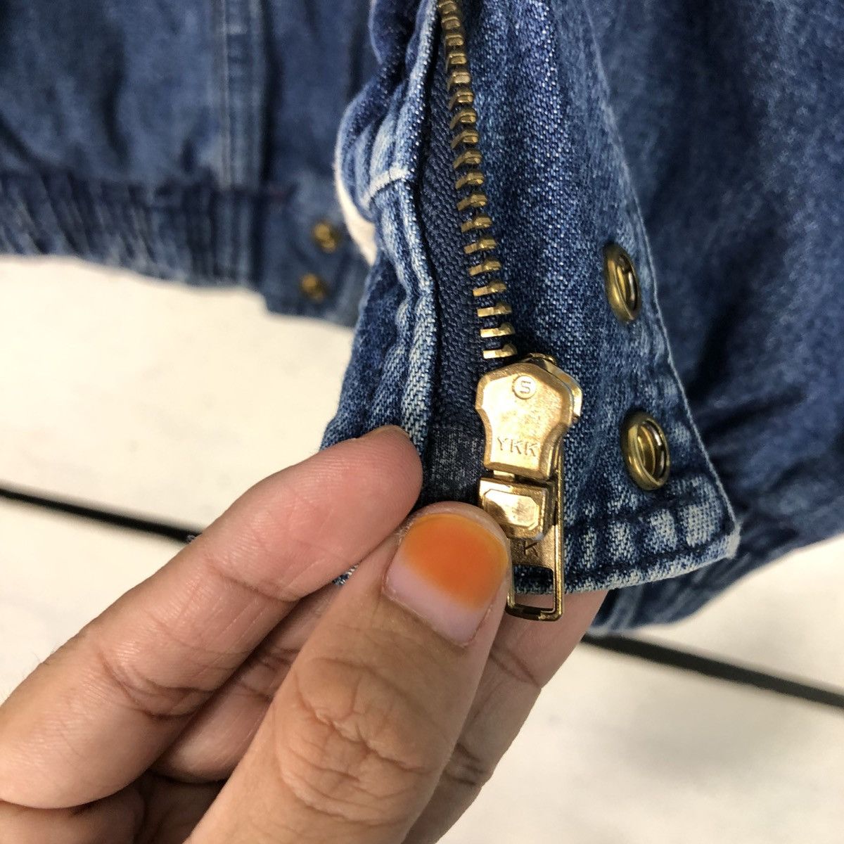 Japanese Brand Biker Bondage Parachute Denim Jacket Bobson Seditionaries Size US L / EU 52-54 / 3 - 20 Thumbnail