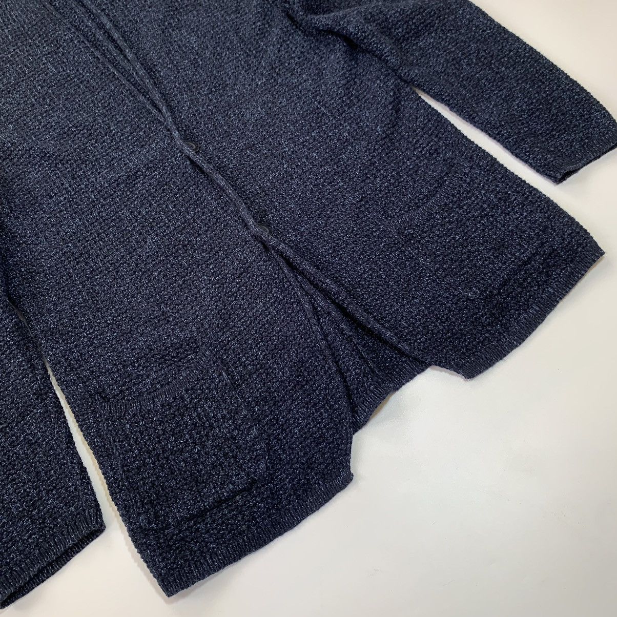 Other Falconeri Sweater Cardigan Blazer in Dark Blue 52 Italy Size 42R - 6 Thumbnail