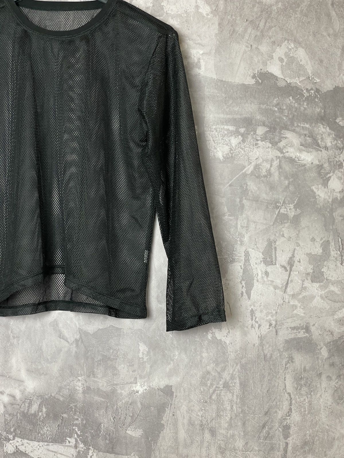 Hysteric Glamour × If Six Was Nine × Le Grande Bleu (L.G.B.) vintage y2k Fang Tribal Goth Mesh Sheer Long-Sleeve womens m Size M / US 6-8 / IT 42-44 - 4 Thumbnail