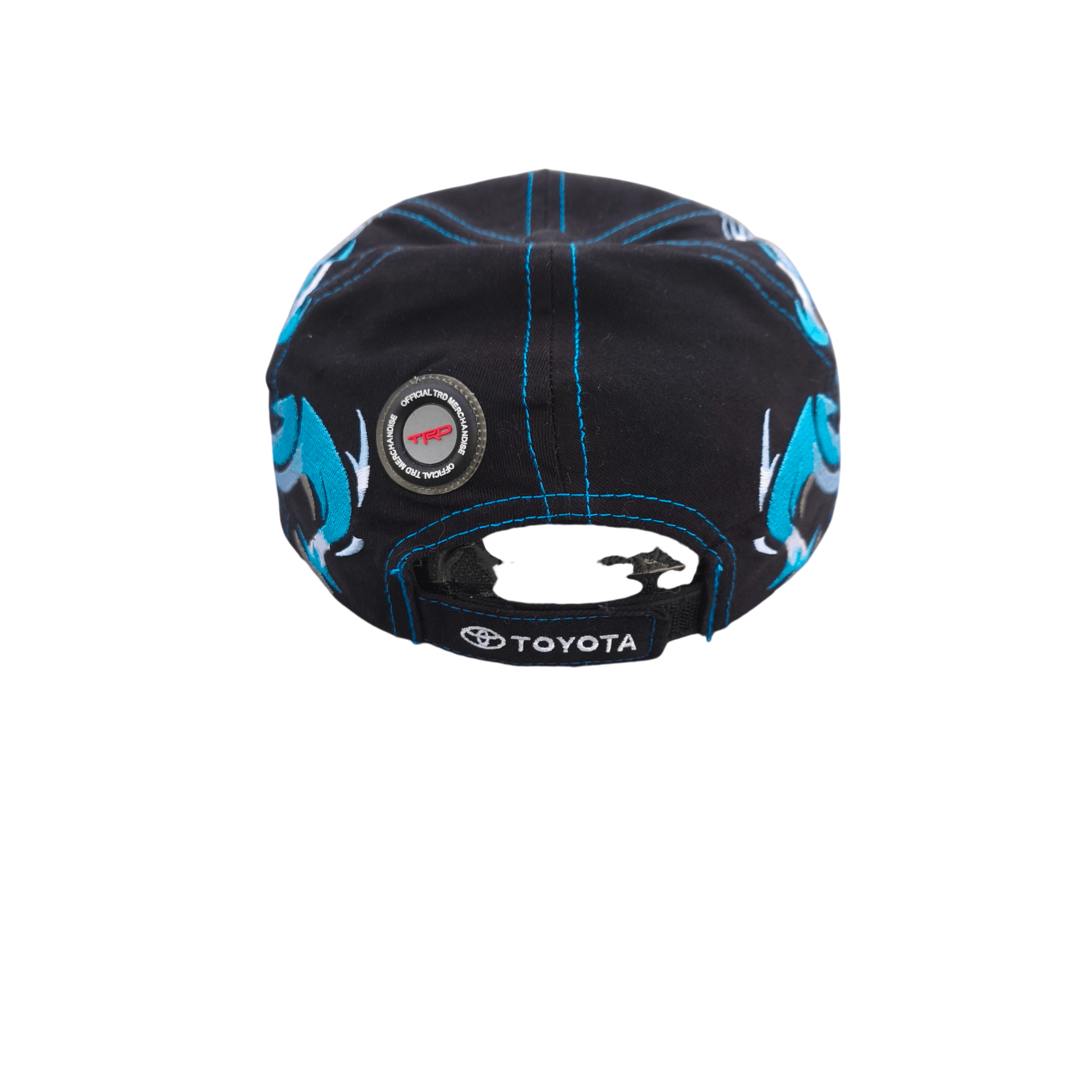 Vintage Vintage Toyota Racing Development Embroidery Flame Hat Cap Size ONE SIZE - 4 Thumbnail