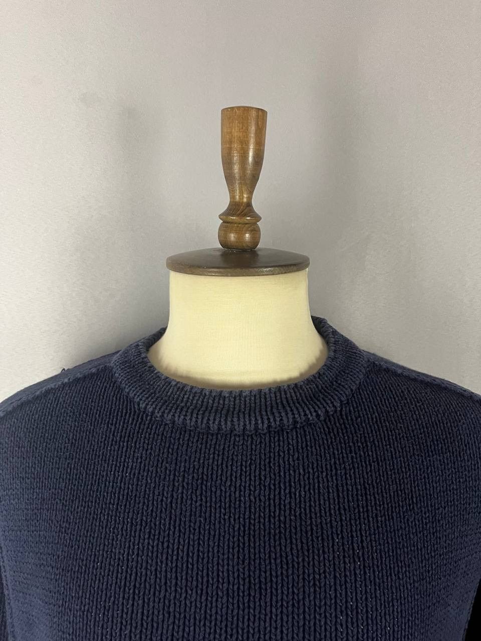 Stone Island Stone Island Heavy Sweater Navy Size US XL / EU 56 / 4 - 3 Thumbnail