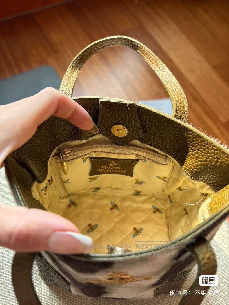 Vivienne Westwood Vivienne Westwood size os Vintage horsehair small tote bag Size ONE SIZE - 6 Thumbnail