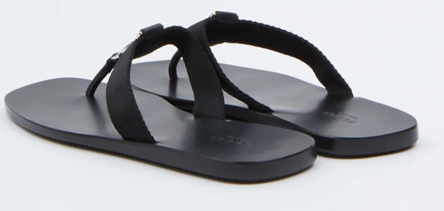 Gucci Leather Gucci Flip Flops Size US 7.5 / IT 37.5 - 3 Thumbnail