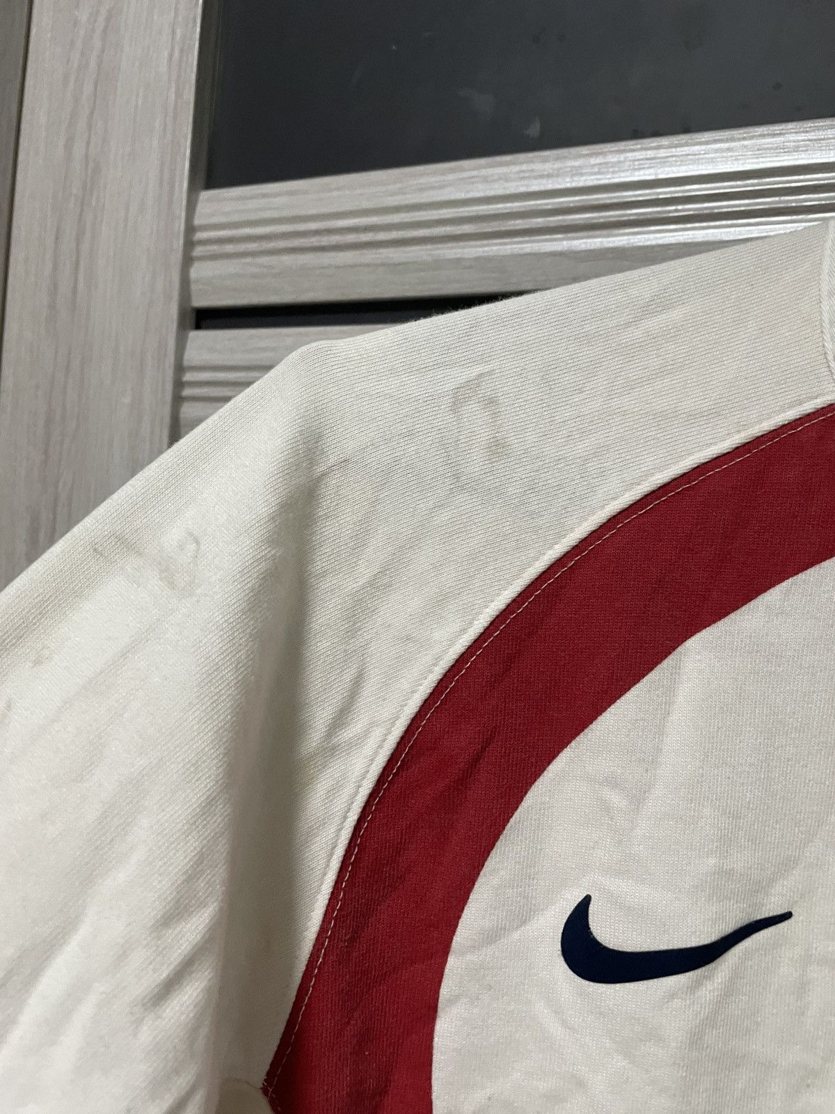 Nike × Vintage Vintage 2007 England Longsleeve Rugby Jersey Y2K O2 Shirt Size US M / EU 48-50 / 2 - 16 Thumbnail