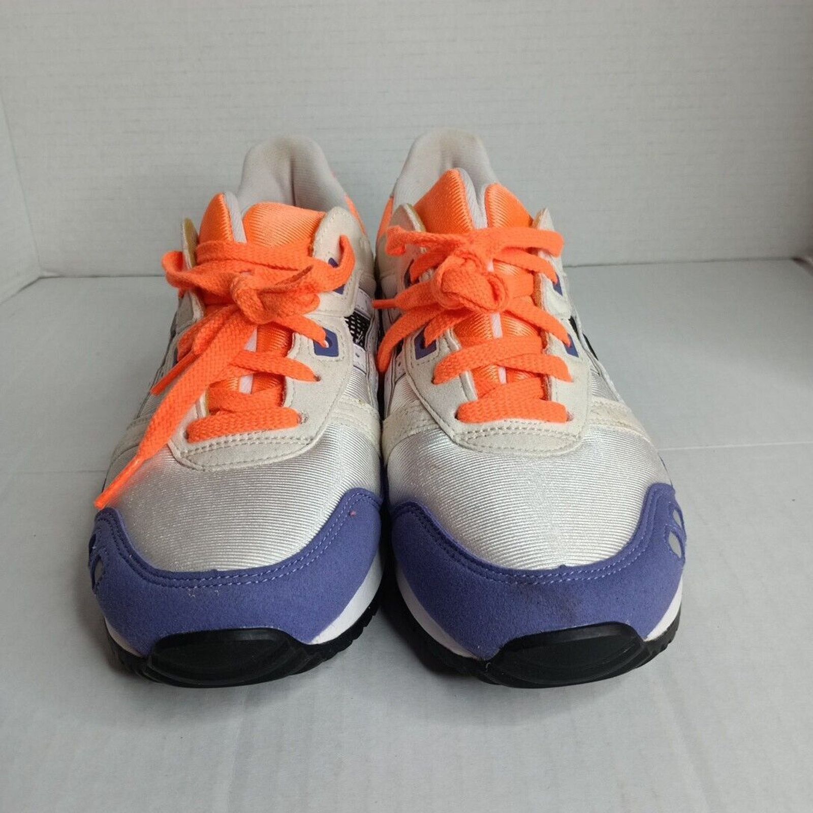 Asics ASICS Sports Style Shoes GEL-LYTE III Orange Purple Men Sz 7 Size US 7 / EU 40 - 2 Thumbnail