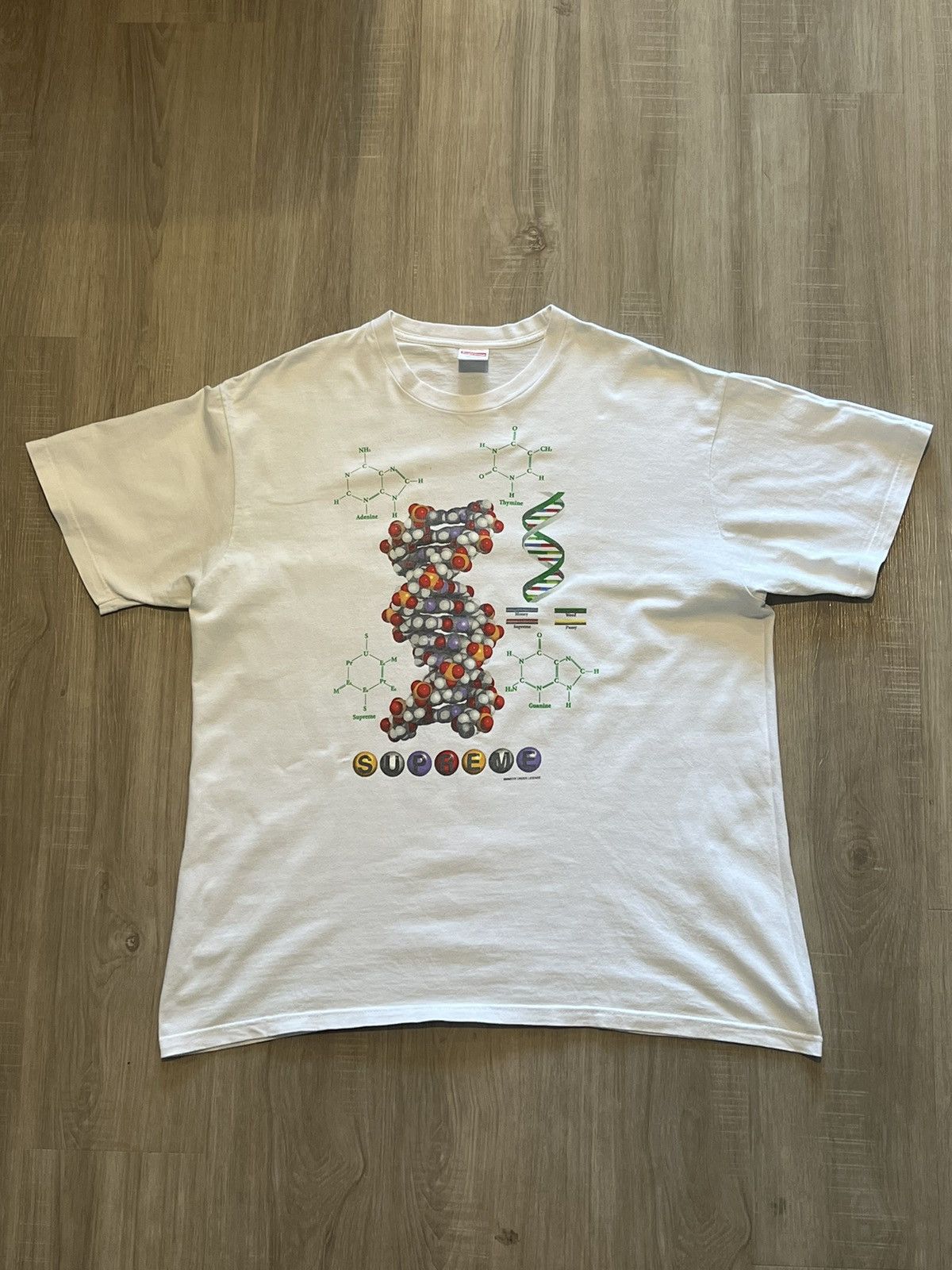 supreme コレクション dna t シャツ