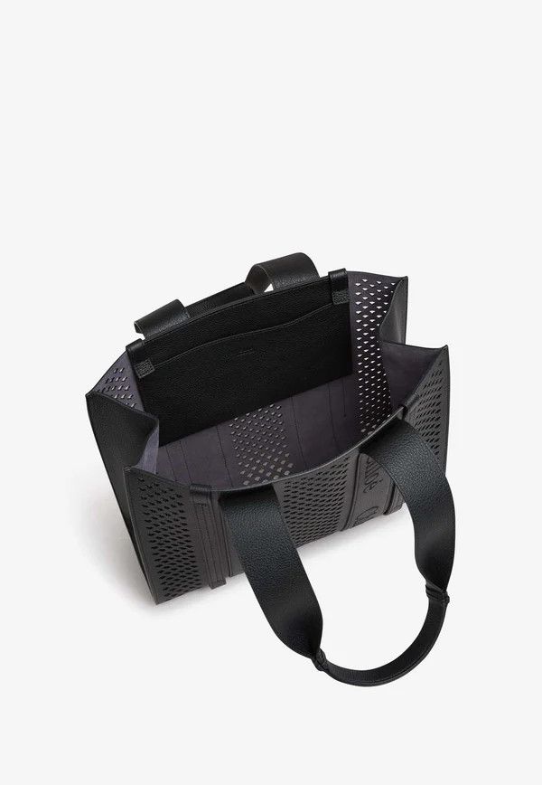 Chloe o1loc1c0625 Size: OS / Woody Tote Bag in Black Size ONE SIZE - 4 Thumbnail