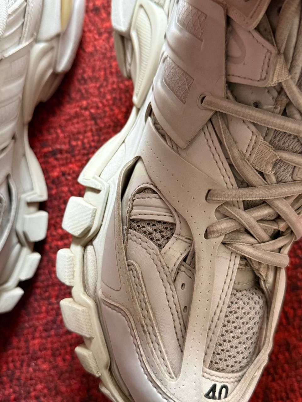 Balenciaga Balenciaga Truck White Streetwear Vintage Avant Garde Size US 7 / EU 40 - 3 Thumbnail
