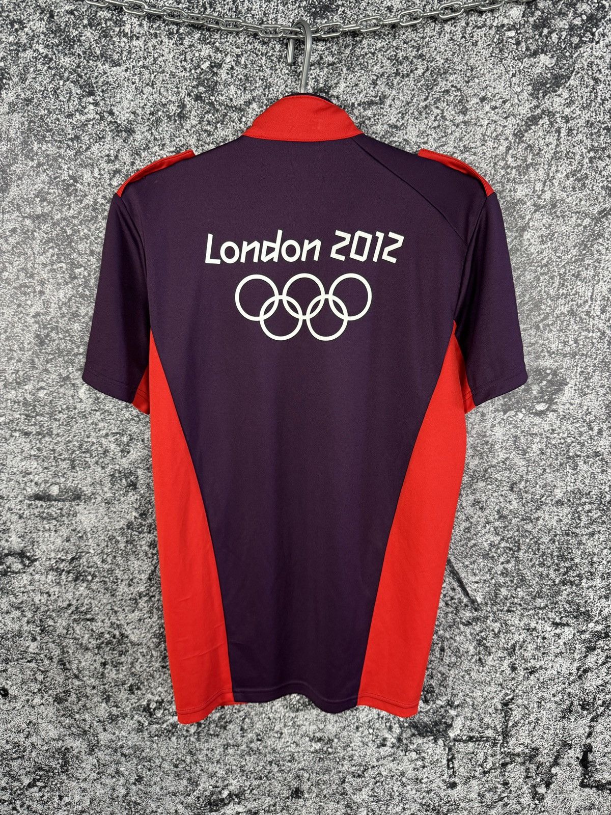 Adidas Men’s Adidas London 2012 Olympic Games 1/4 Zip Polo Shirt XS Size US XS / EU 42 / 0 - 11 Thumbnail