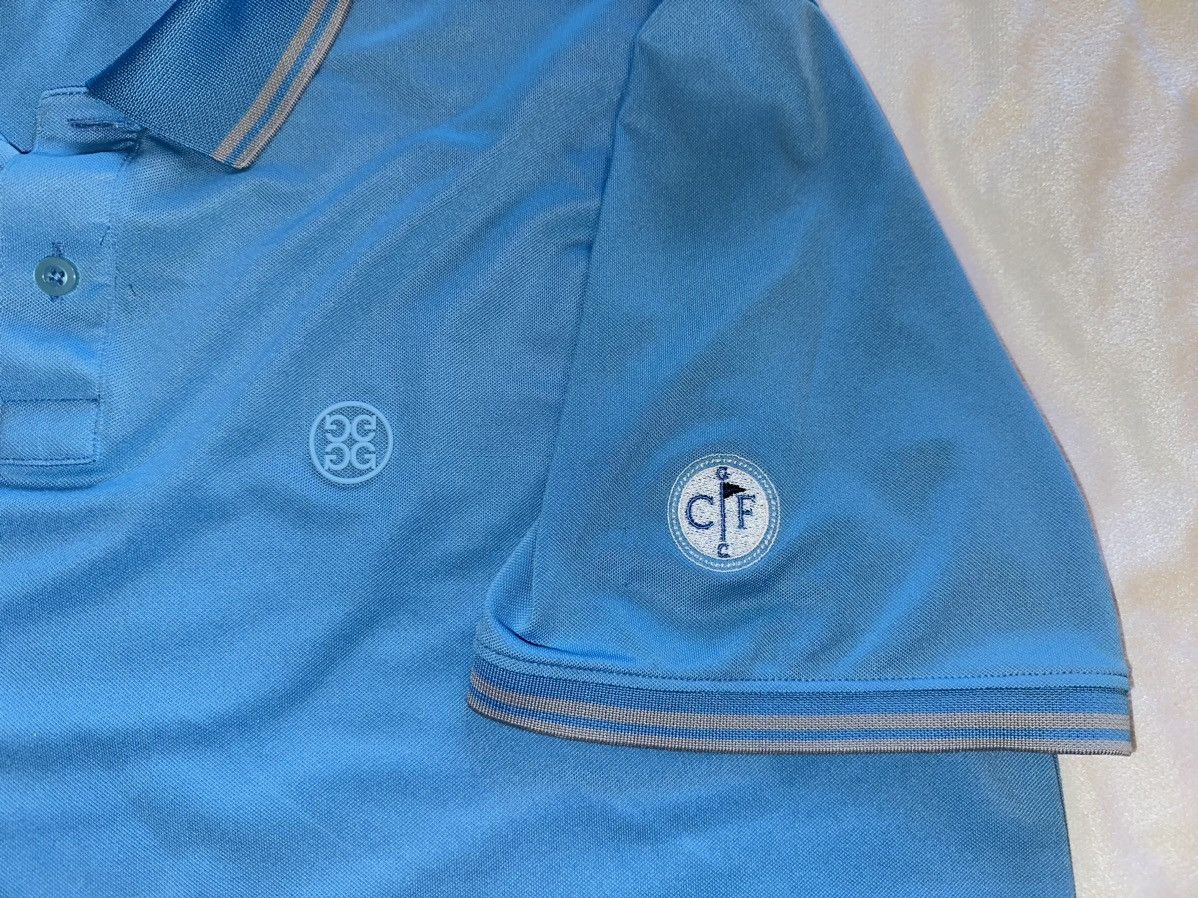 G/FORE G/Fore Men's Golf Polo Shirt Pacific Blue-Size XL Size US XL / EU 56 / 4 - 6 Thumbnail