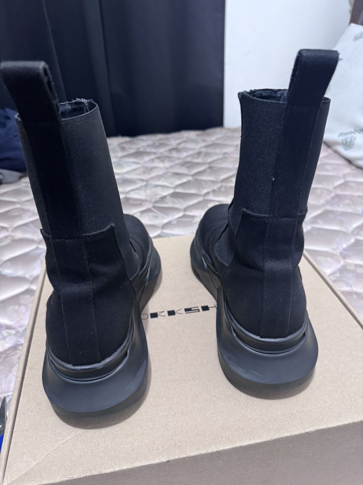 Rick Owens Rick Owens DRKSHDW Beatle Abstract Boots Size US 8.5 / EU 41-42 - 8 Thumbnail