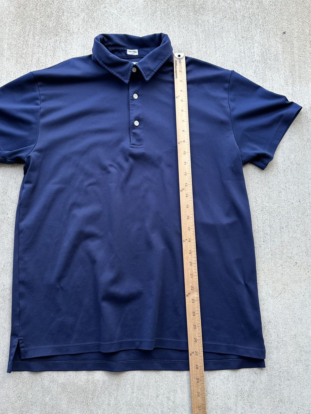Taylor Stitch Taylor Stitch Golf Polo Shirt Mens Size 44 Navy Short Sleeve Size US L / EU 52-54 / 3 - 6 Thumbnail