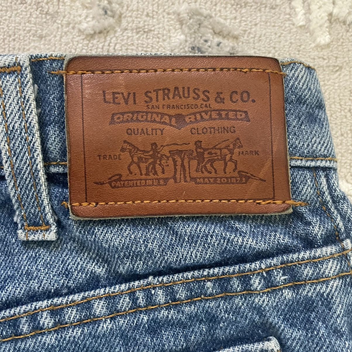 Levi's Vintage Clothing Levis Two Horse Brand Jeans 40x32 Leather Tab Made in USA Size US 40 / EU 56 - 5 Thumbnail