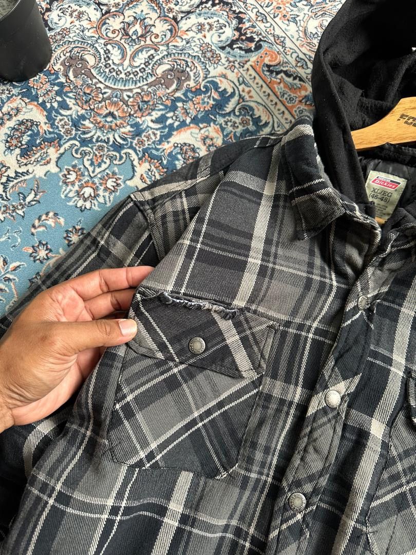Dickies × Japanese Brand DICKIES CHECKERED HOODED Size US L / EU 52-54 / 3 - 3 Thumbnail