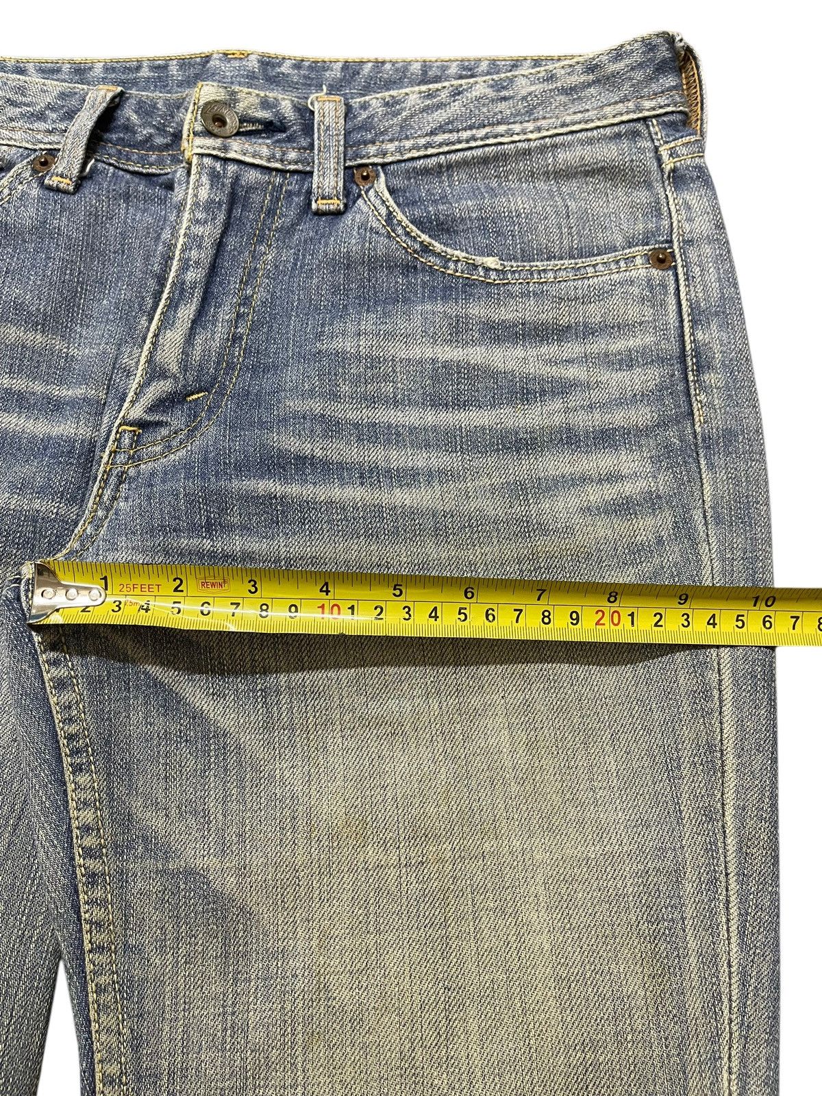 Levi's Vintage Levis Mud Faded Wash Style Bootcut Wide Leg Jeans Size US 31 - 15 Thumbnail