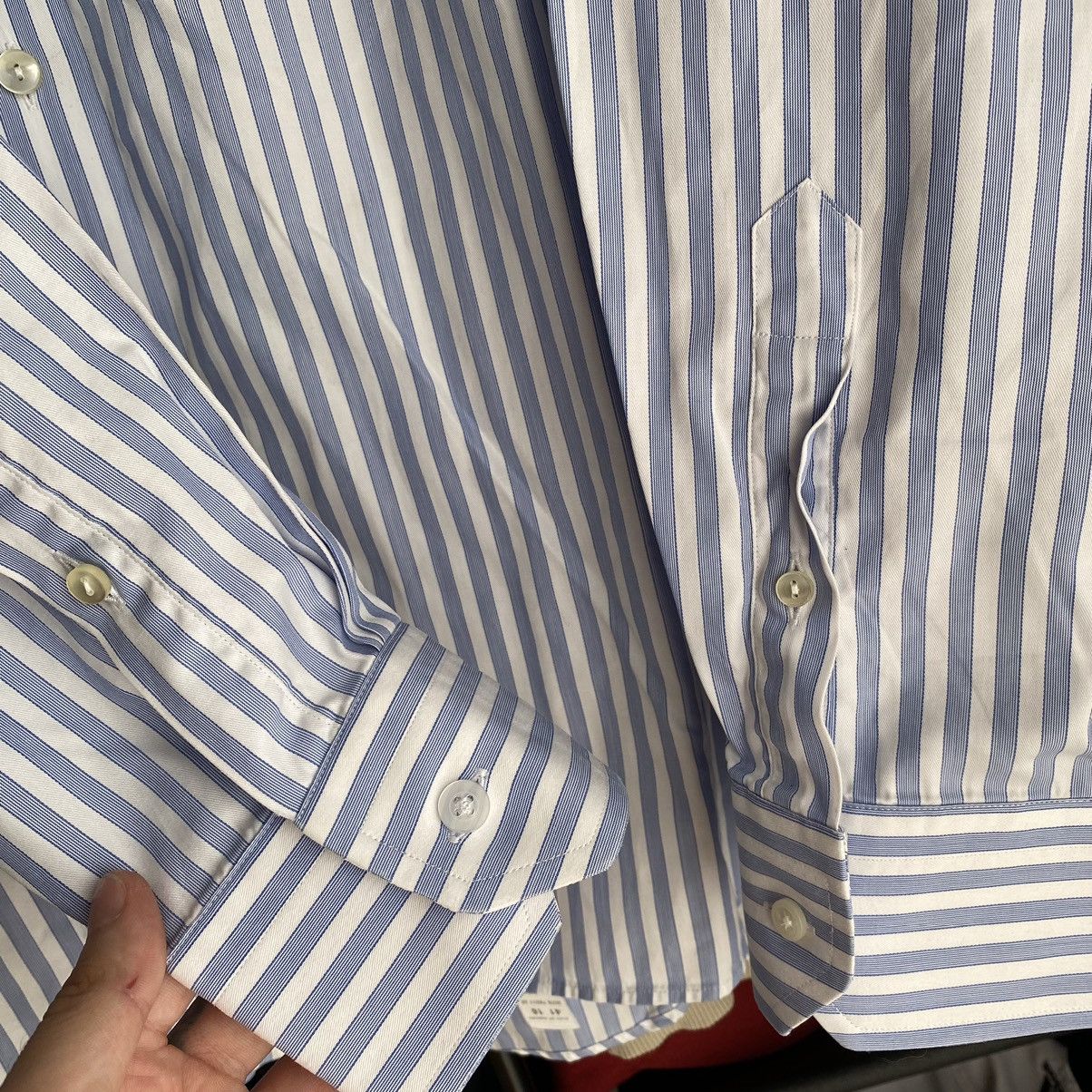 Eton Eton Contemporary Blue Button Up Long Sleeve Shirt Size US M / EU 48-50 / 2 - 3 Thumbnail