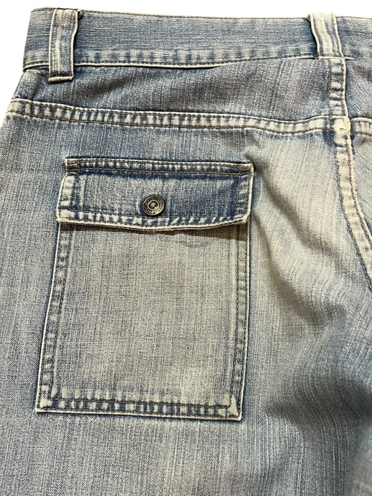 Levi's Vintage Clothing Vintage Levi’s Worker Sanforized Bush Pants Cargo Denim Size US 33 - 9 Thumbnail