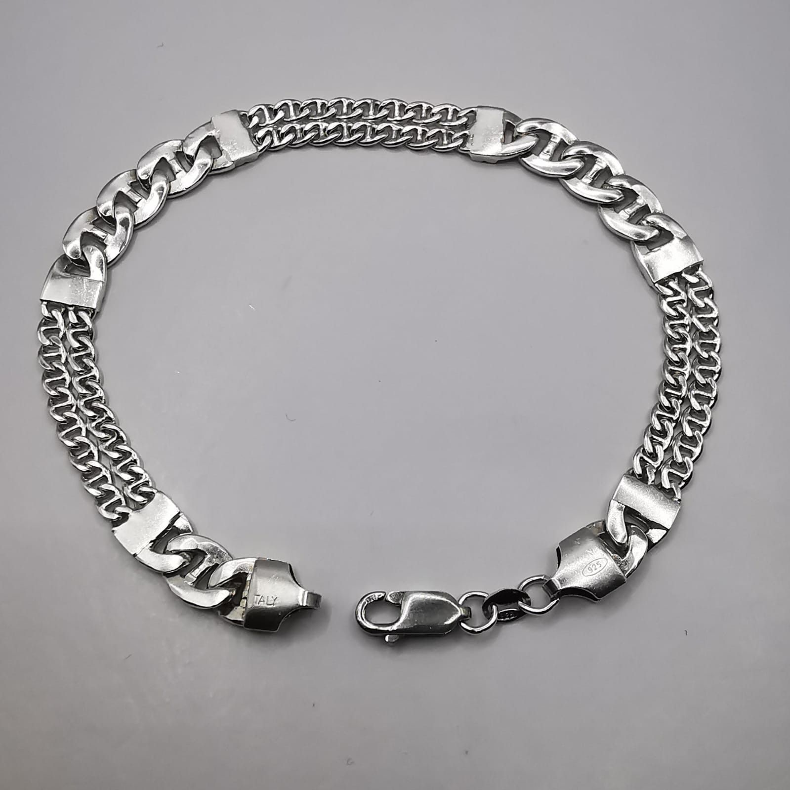 Sterling Silver Vintage Bracelet Jewelry,925 Sterling Silver 11,89g Size ONE SIZE - 1 Thumbnail
