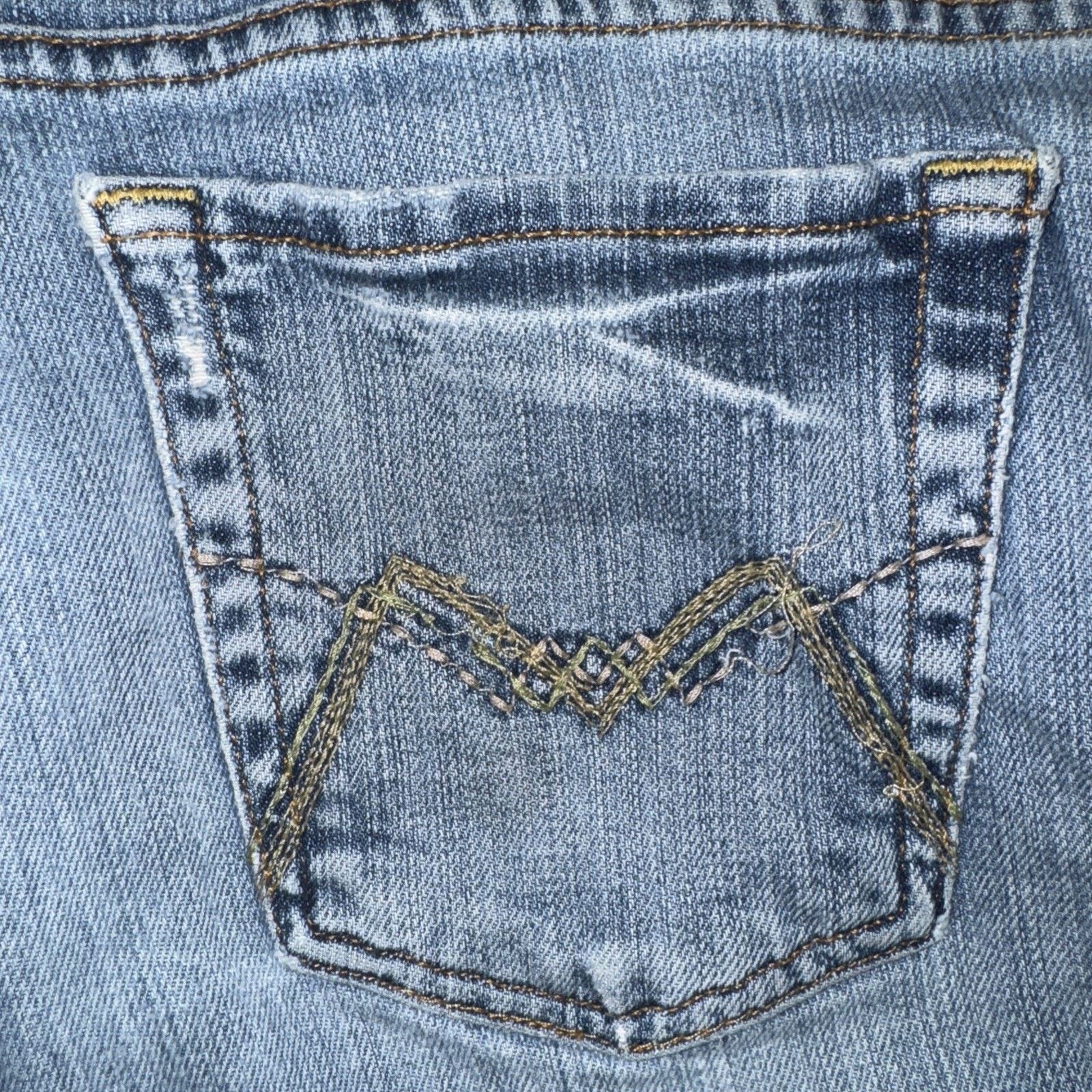 Lucky Brand × Vintage Vintage Lucky Brand By Gene Montesano Denim Jeans 34x32 Size US 34 / EU 50 - 3 Thumbnail