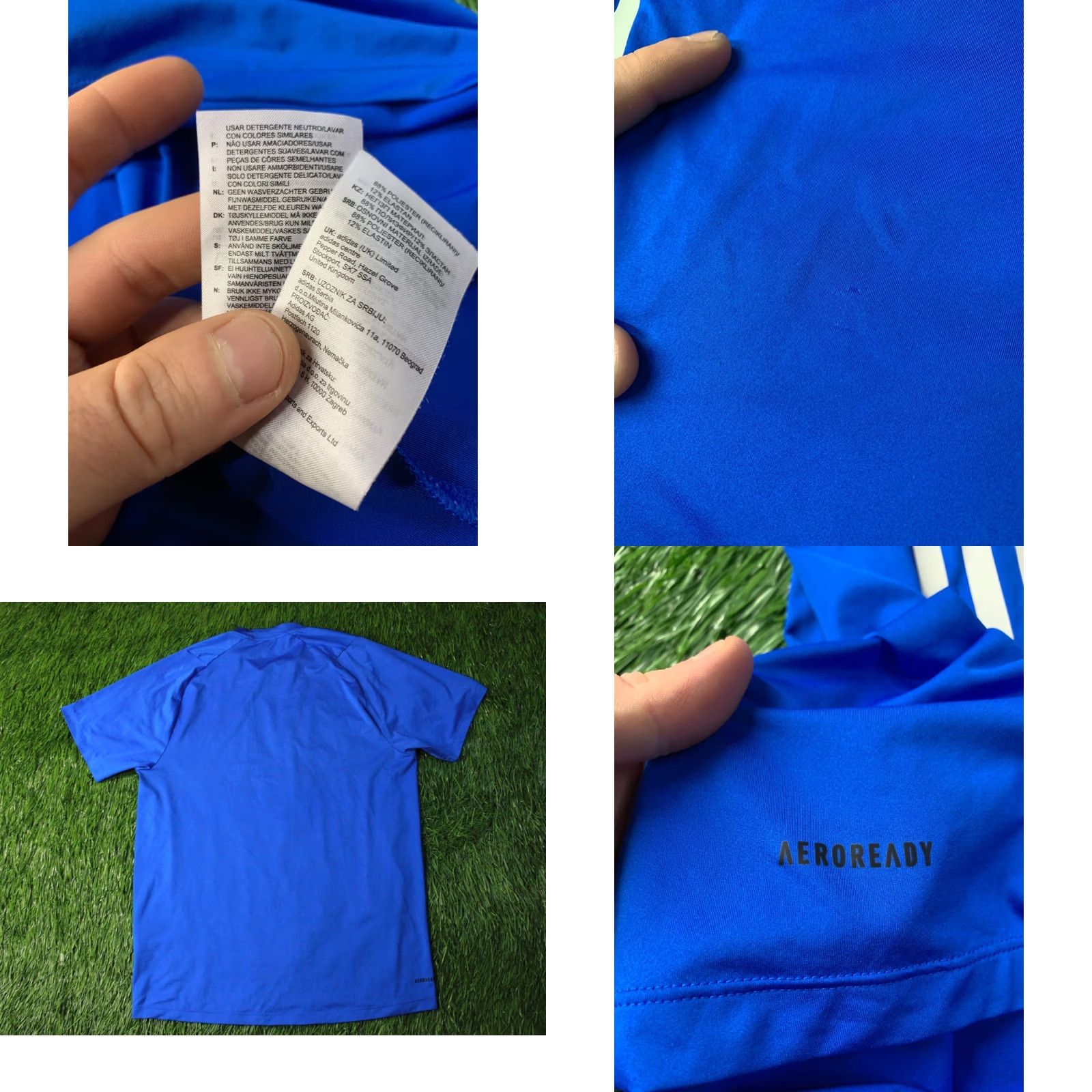 Adidas ADIDAS FREELIFT AEROREADY ORIGINAL 2020 TRAINING MEN SHIRT JERSEY SIZE M MEDIUM Blue Size US M / EU 48-50 / 2 - 8 Thumbnail