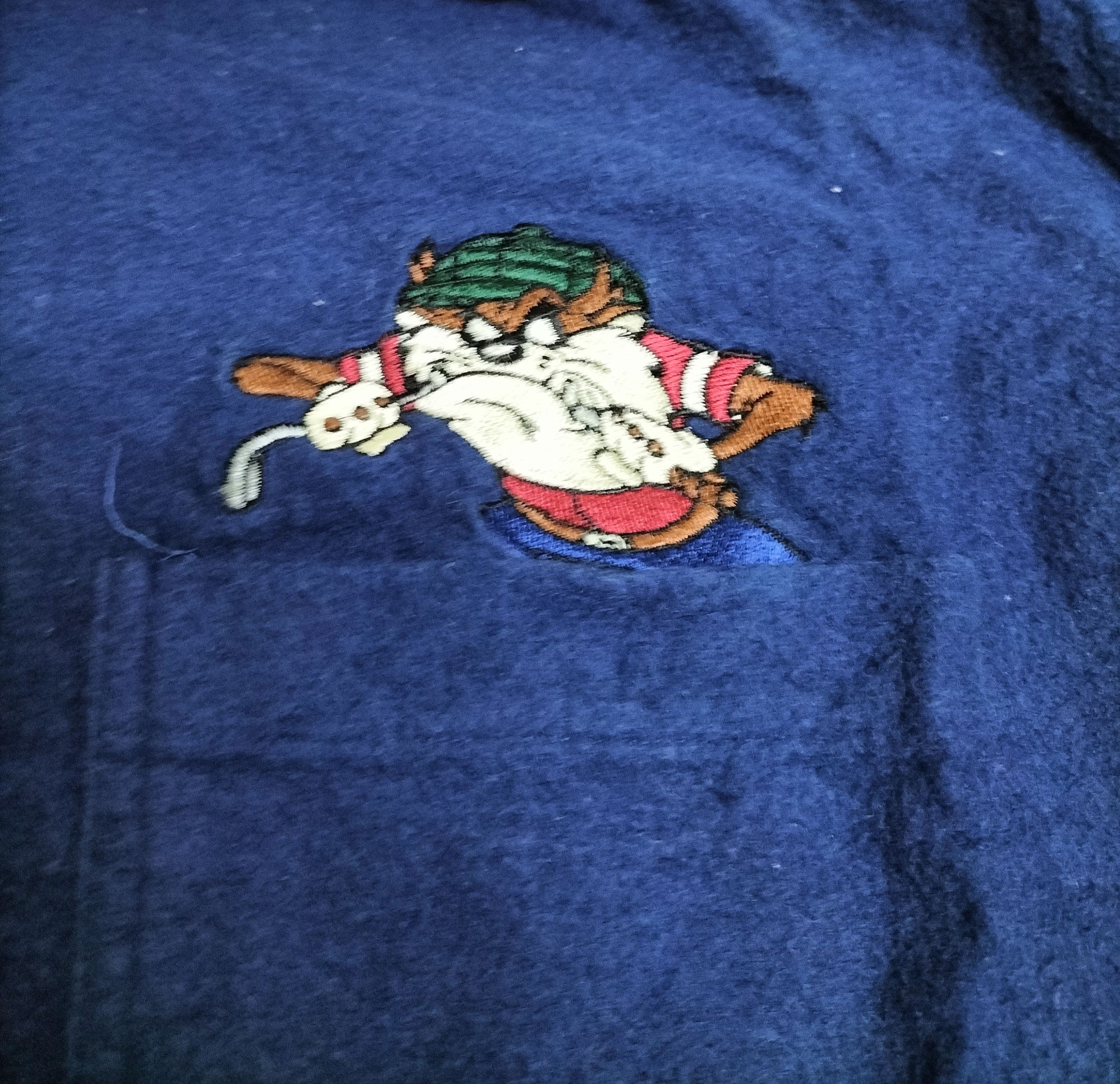Warner Bros Vintage looney tunes embroidered logo taz & bug bunny Size US M / EU 48-50 / 2 - 5 Thumbnail